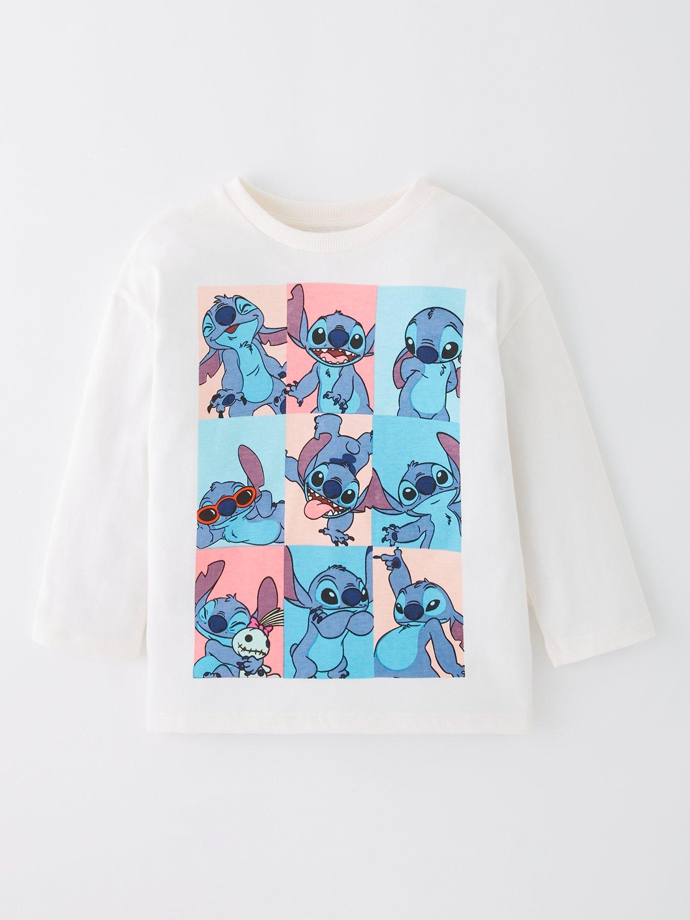 Disney Lilo & Stitch: Disney's Stitch Long Sleeve T-Shirt - Blue