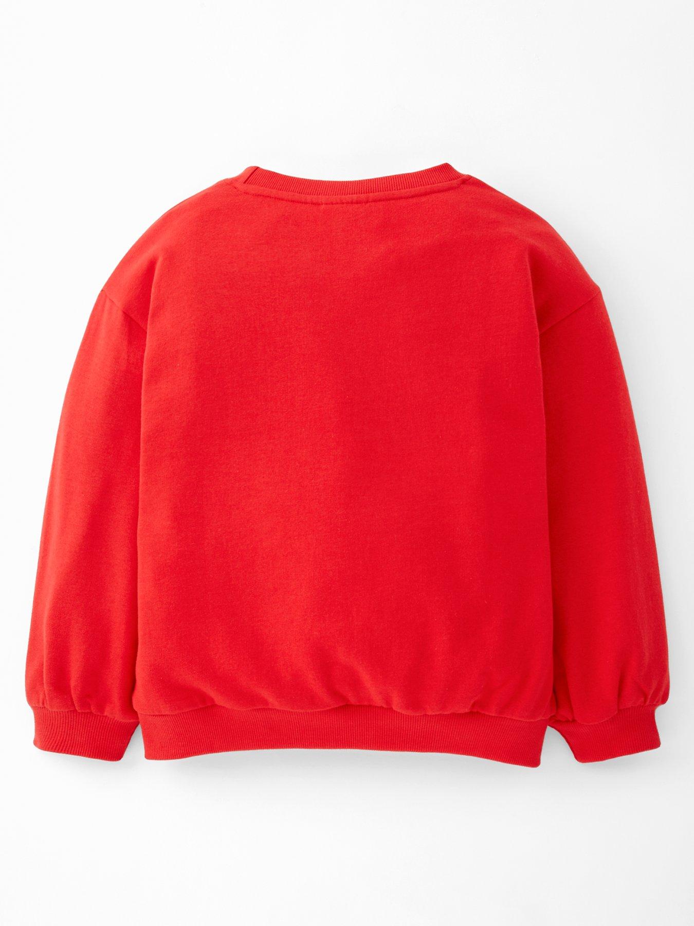 Image 2 of 4 of Disney Lilo & Stitch Lilo And Stitch Christmas Sweatshirt - Bright Red