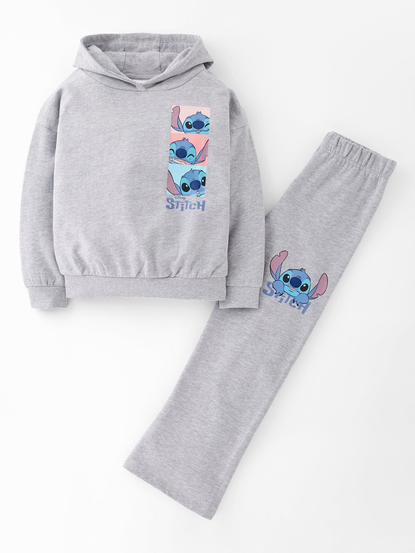Disney Lilo & Stitch Lilo And Stitch Hooded Sweat Set - Grey