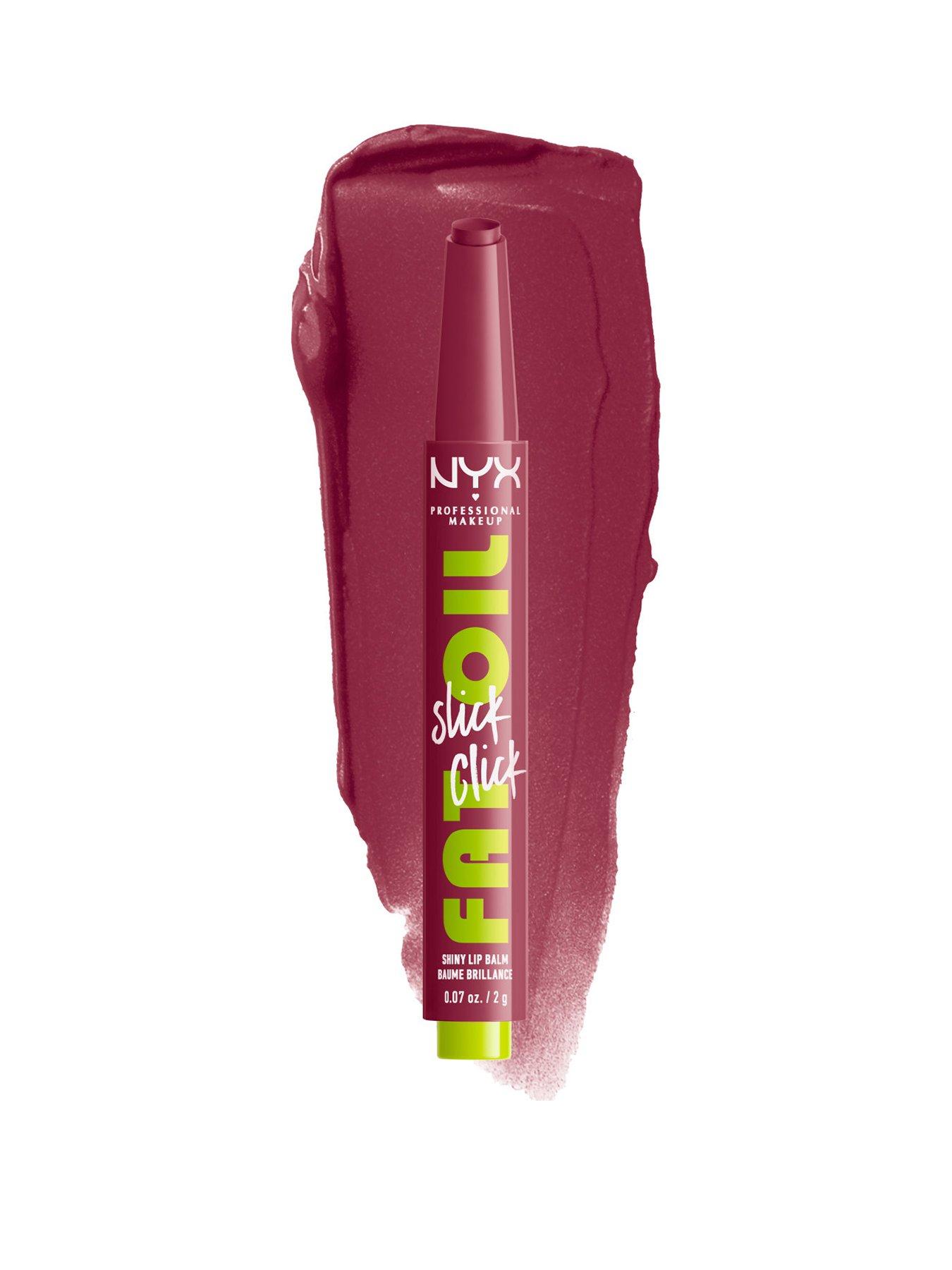 undefined Fat Oil Slick Click, Lip Balm, 12 HR Hydration, High Shine Finish