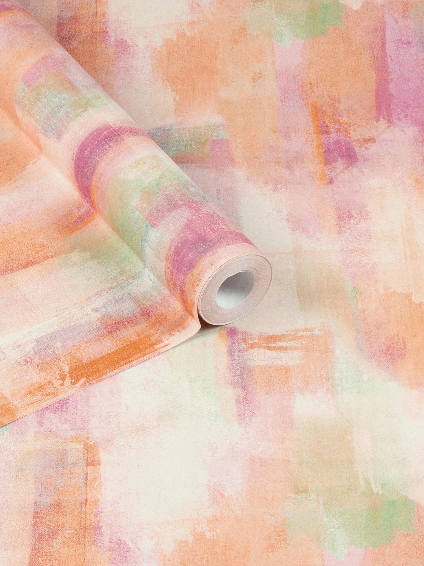 Image 3 of 5 of ARTHOUSE Painterly Pattern Multicoloured Wallpaper