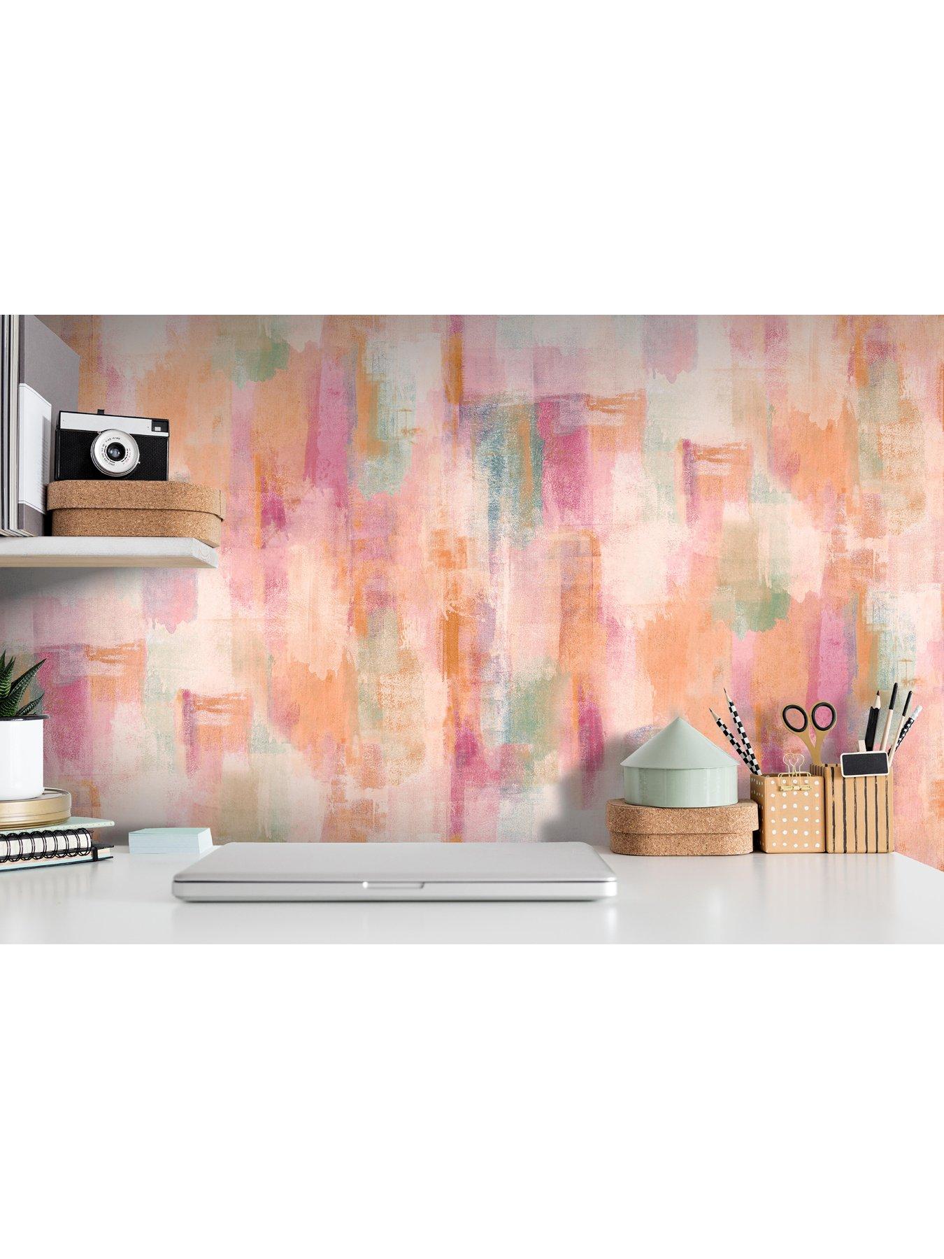 Image 5 of 5 of ARTHOUSE Painterly Pattern Multicoloured Wallpaper