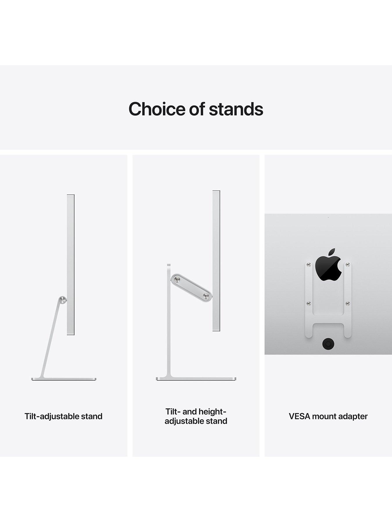 Apple Studio Display, 27 inch with Standard Glass, Tilt Adjustable