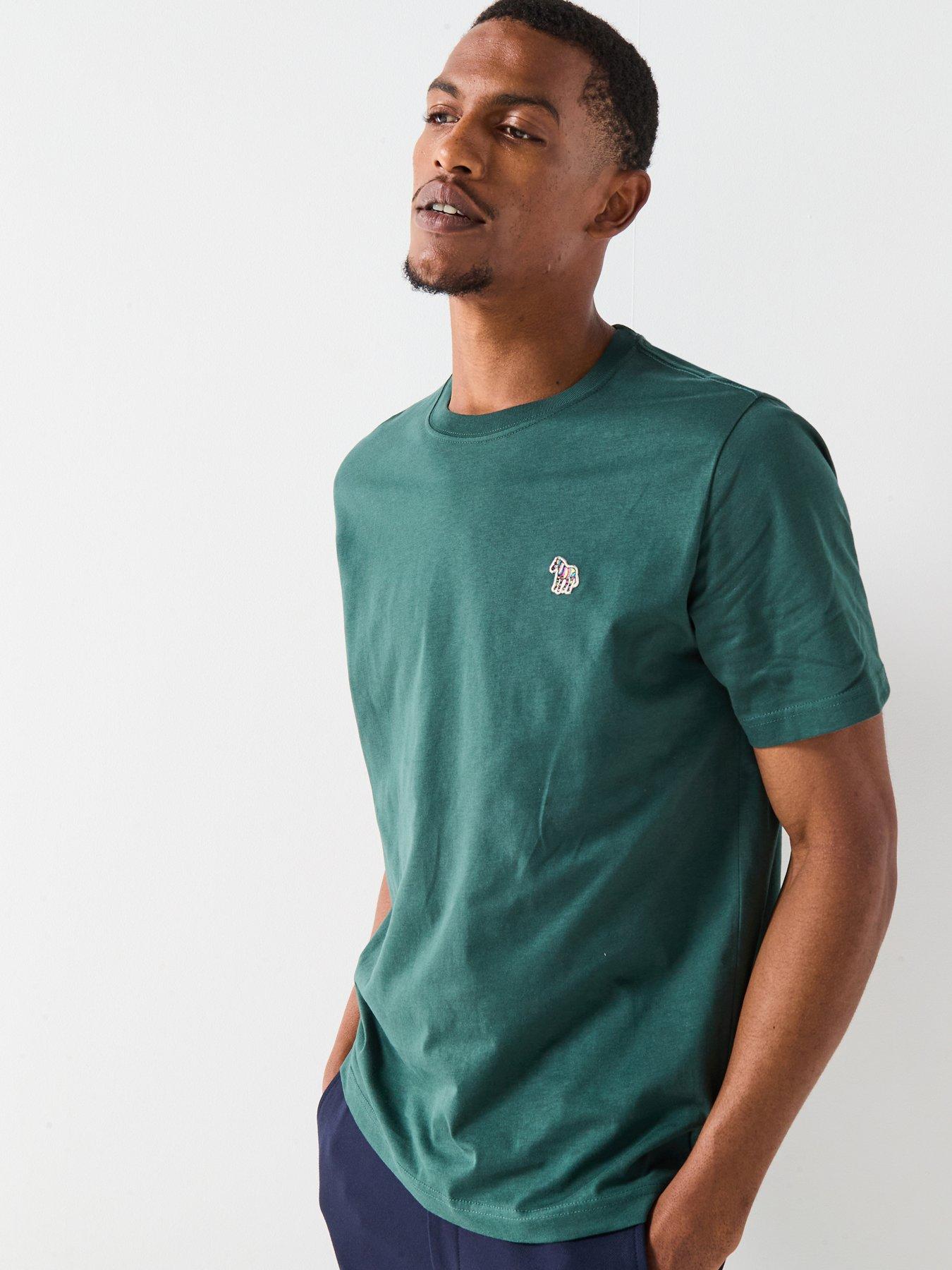 undefined Regular Fit Zebra T-Shirt - Green