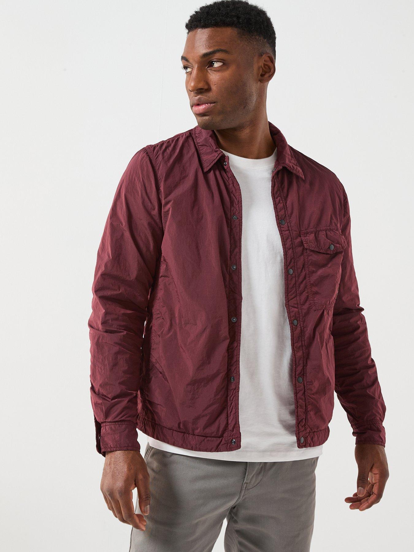 PS PAUL SMITH Ps Paul Smith Nylon Shirt Jacket - Red