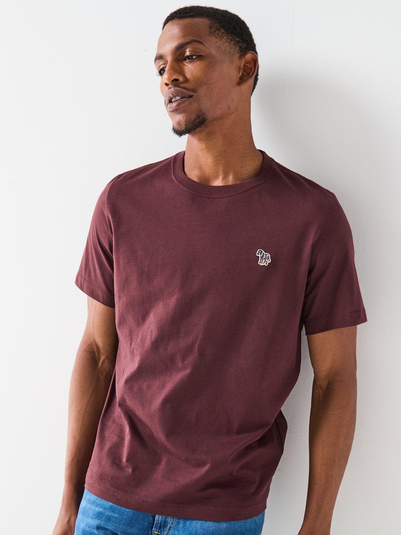 PS PAUL SMITH Regular Fit Zebra T-Shirt - Red