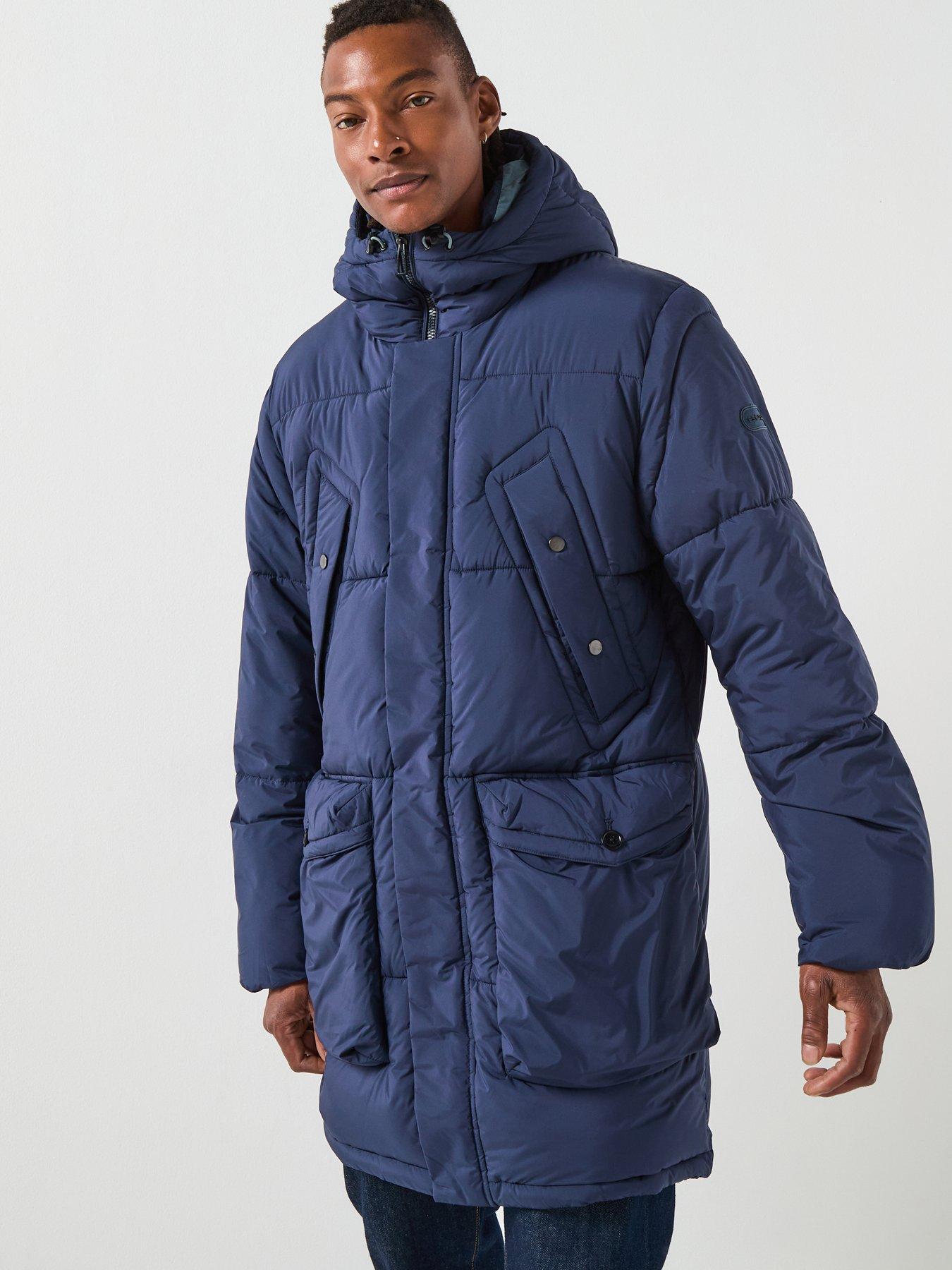 PS PAUL SMITH Fibre Down Parka Navy Very