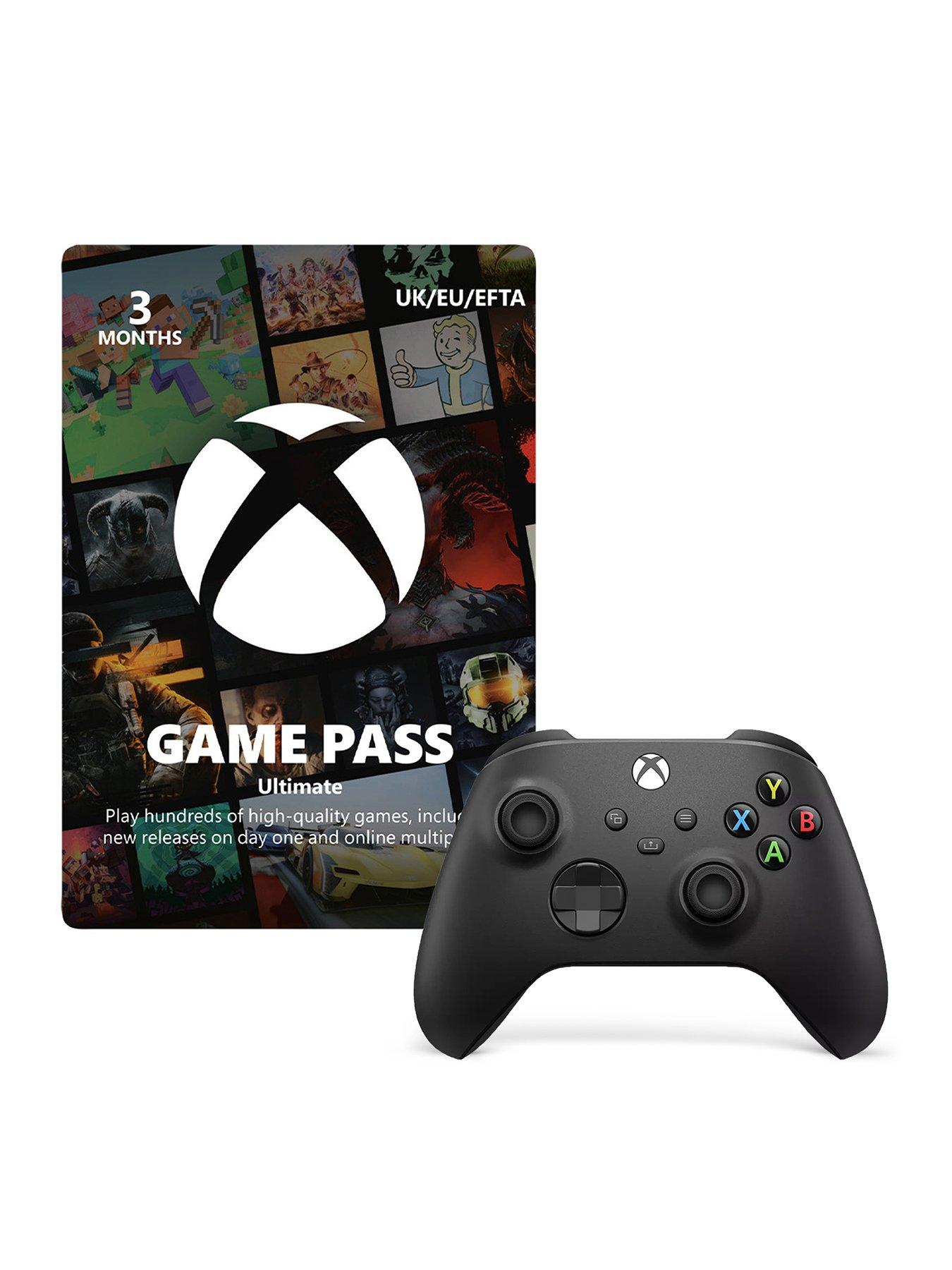 xbox-gaming-starter-kit-3-month-game-pass-ultimate-xbox-wireless-controller-ndash-carbon-black-for-xbox-series-xs-xbox-one-and-windows-devices
