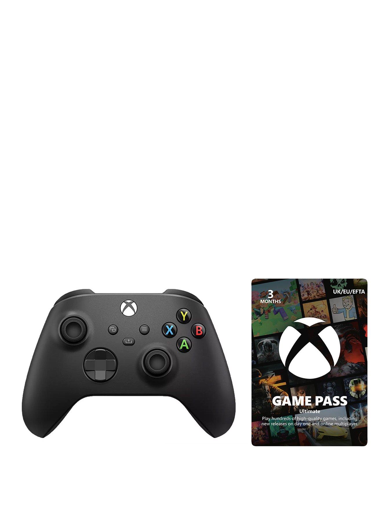 undefined 3-Month GamePass Ultimate + Xbox Wireless Controller V2 (Black)