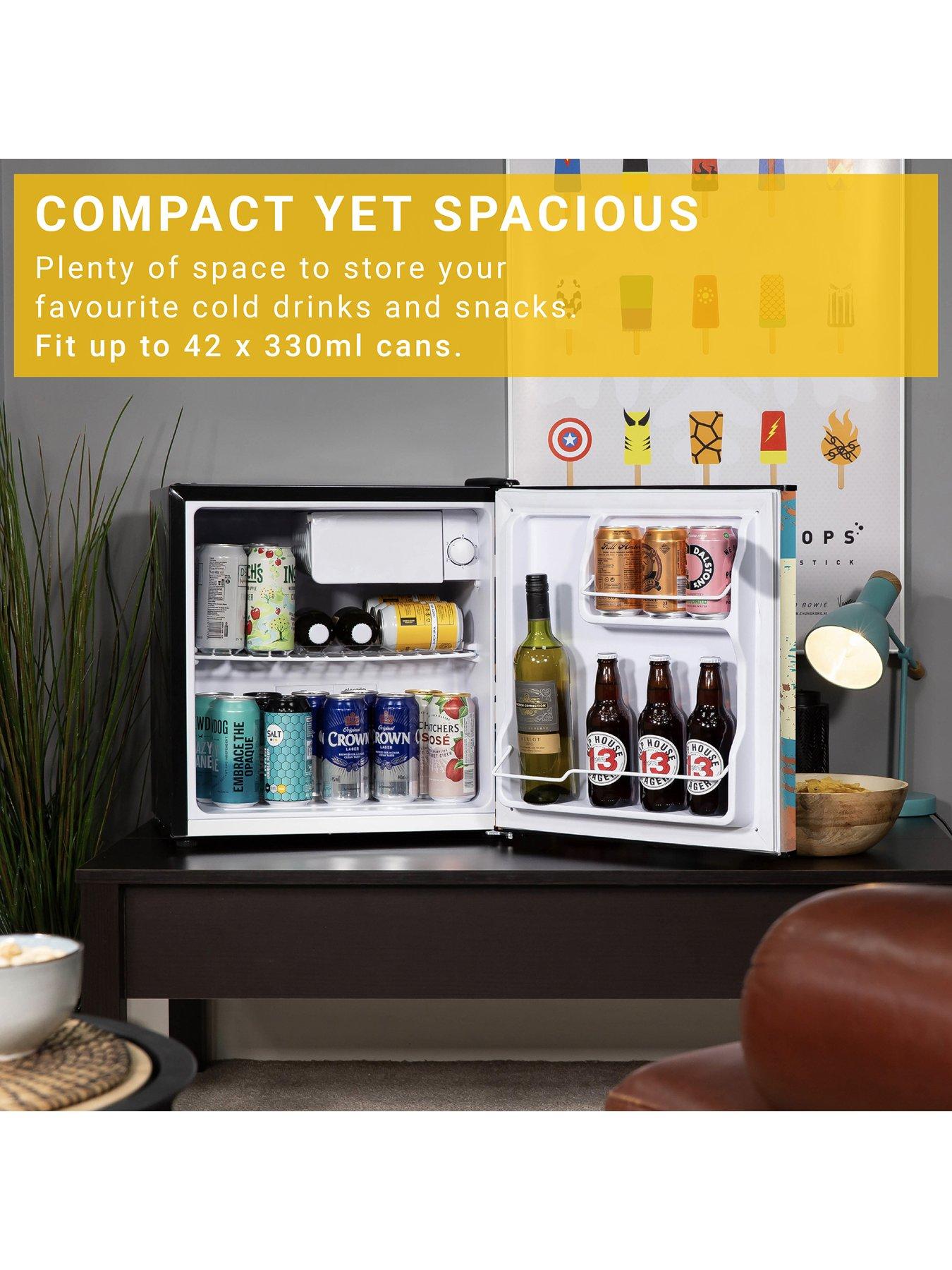 Image 3 of 6 of Kuhla KTTF0E6B-1011 Vintage Beer Design 45L Table Top Fridge