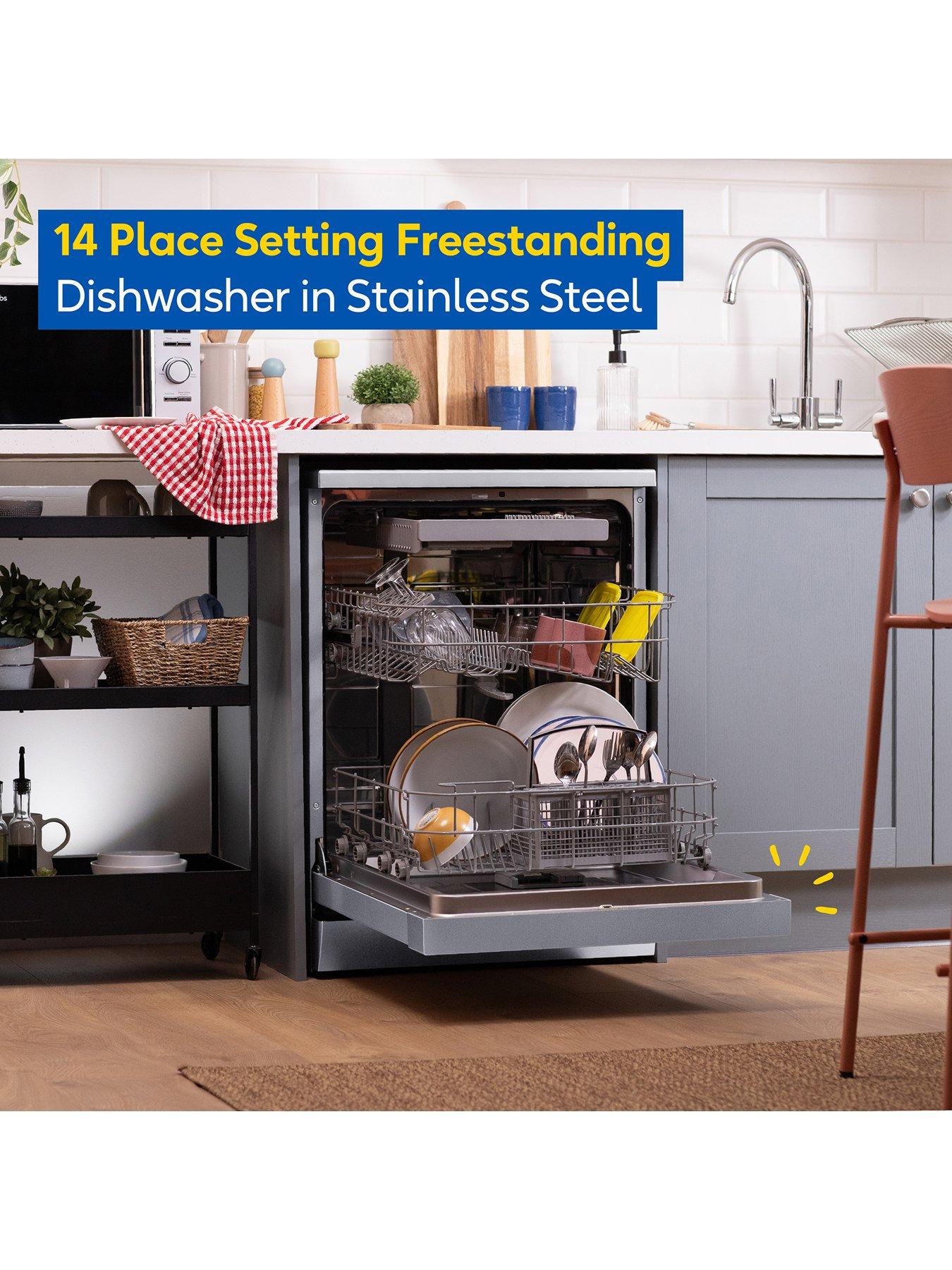 Image 2 of 7 of Russell Hobbs RH60DW00D2SS F/S Dishwasher D Class - Inox