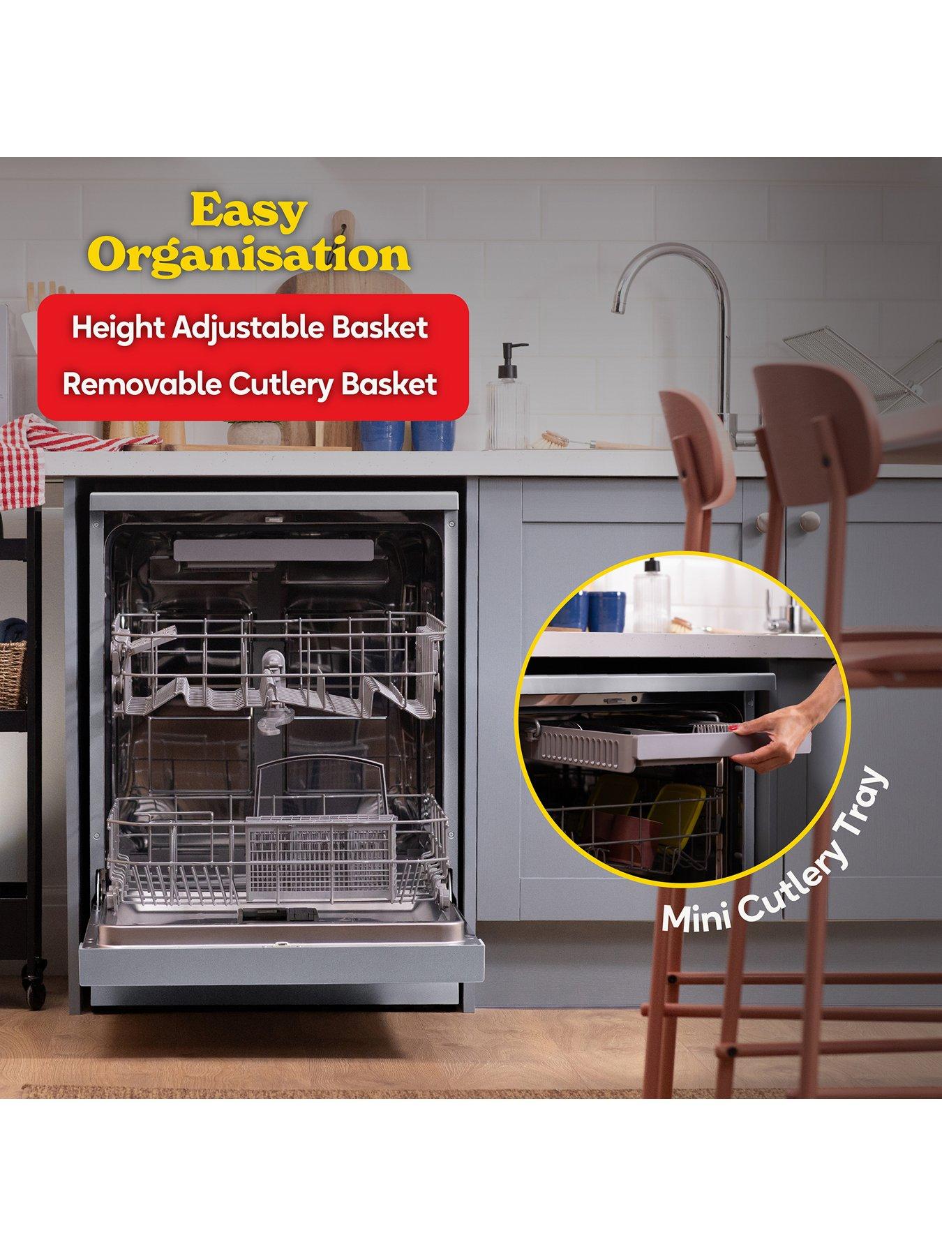 Image 3 of 7 of Russell Hobbs RH60DW00D2SS F/S Dishwasher D Class - Inox