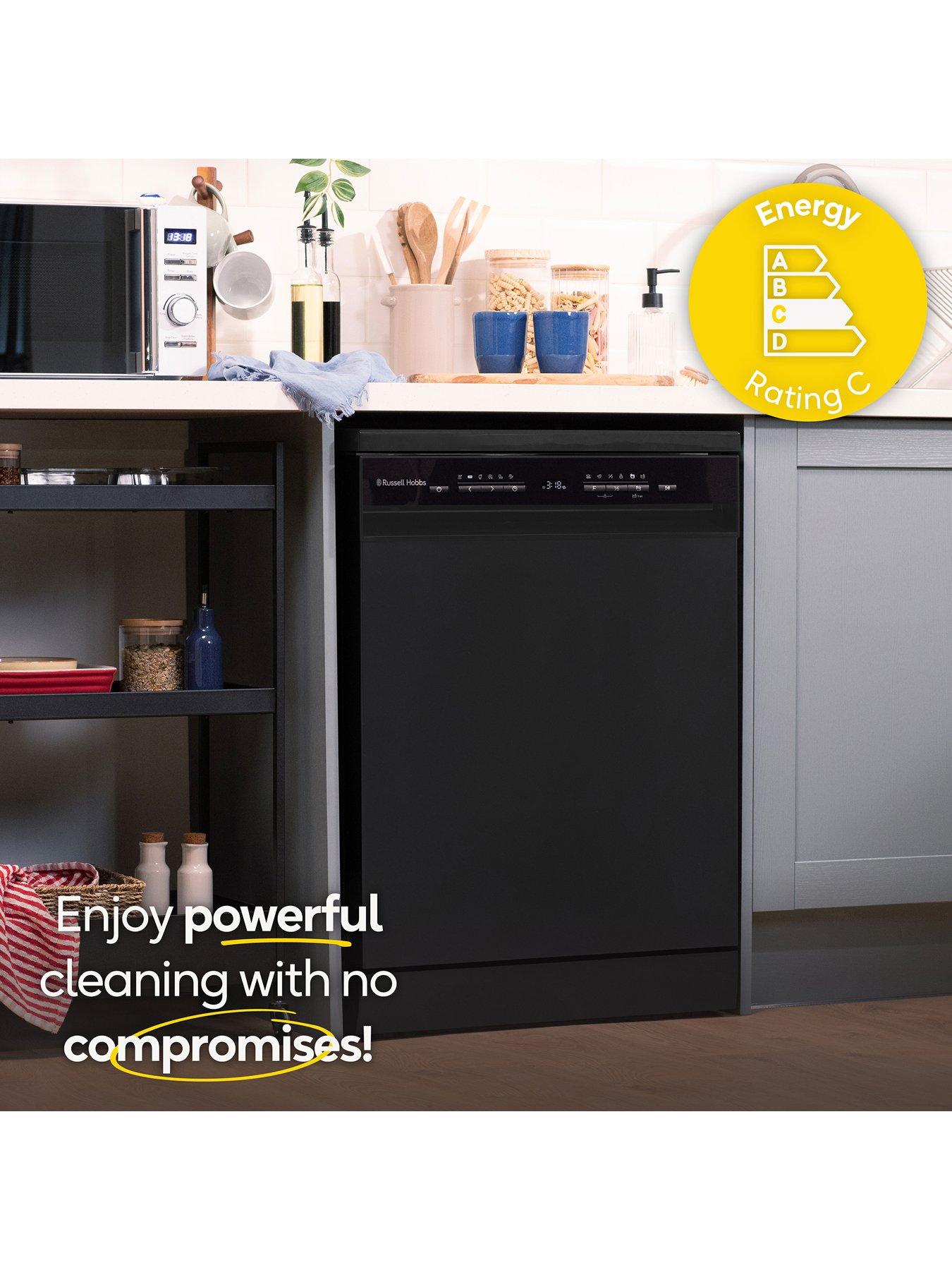 Image 7 of 7 of Russell Hobbs RH60DW10C1B F/S Dishwasher C Class - Black