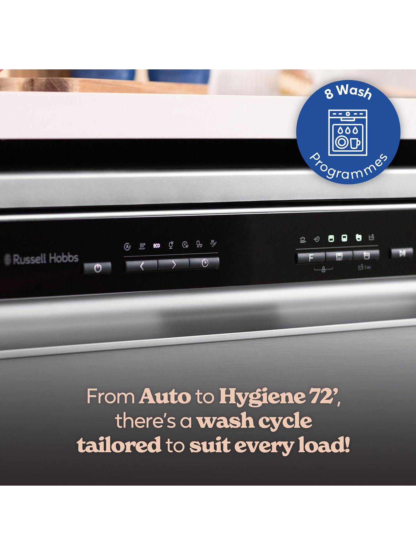 Image 4 of 7 of Russell Hobbs RH60DW10C1SS F/S Dishwasher C Class - Inox