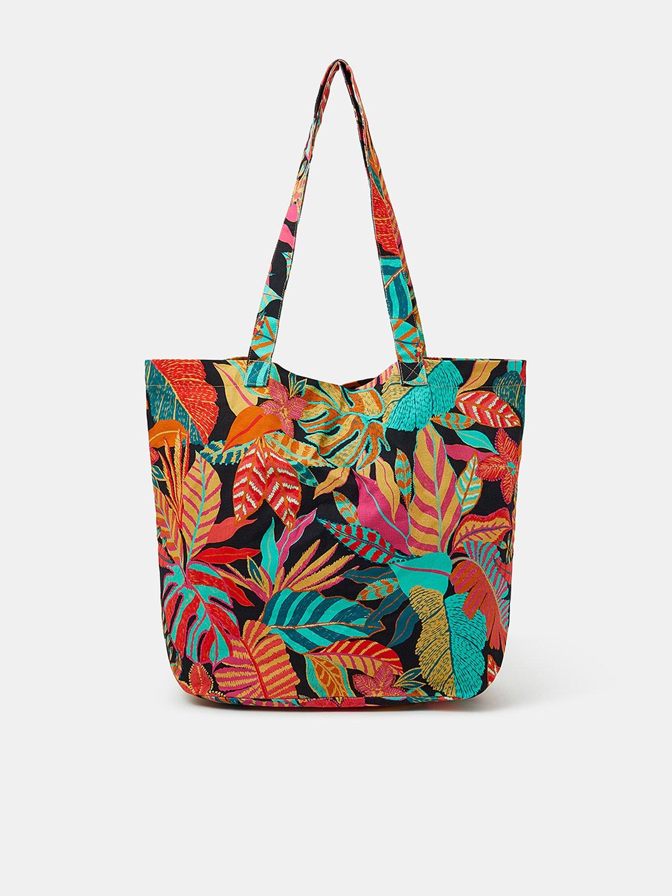 undefined Tropical Printed Shopper Bag - Multi