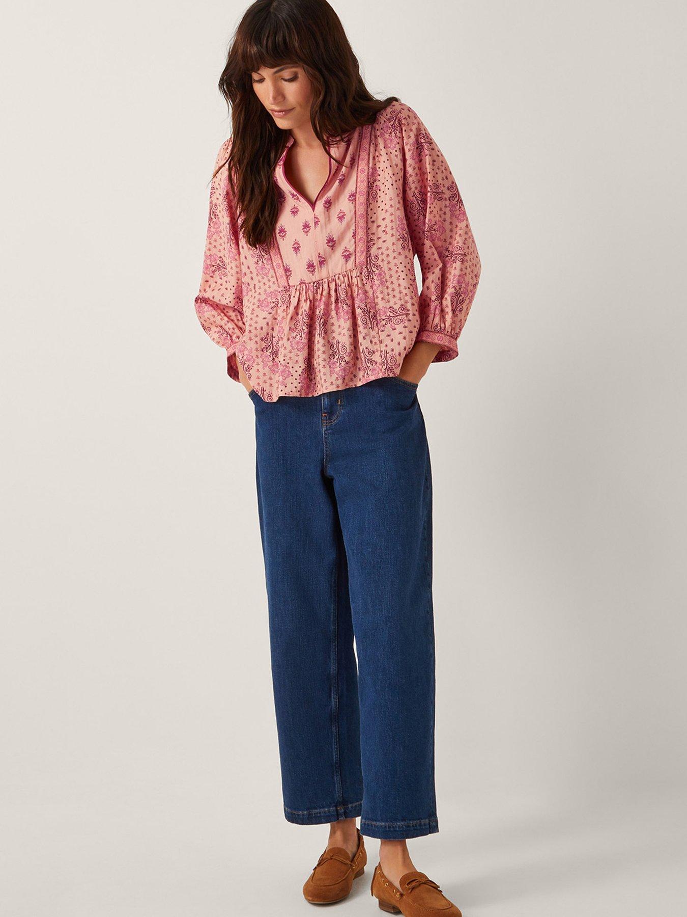 undefined Sibyl Print Top - Orange