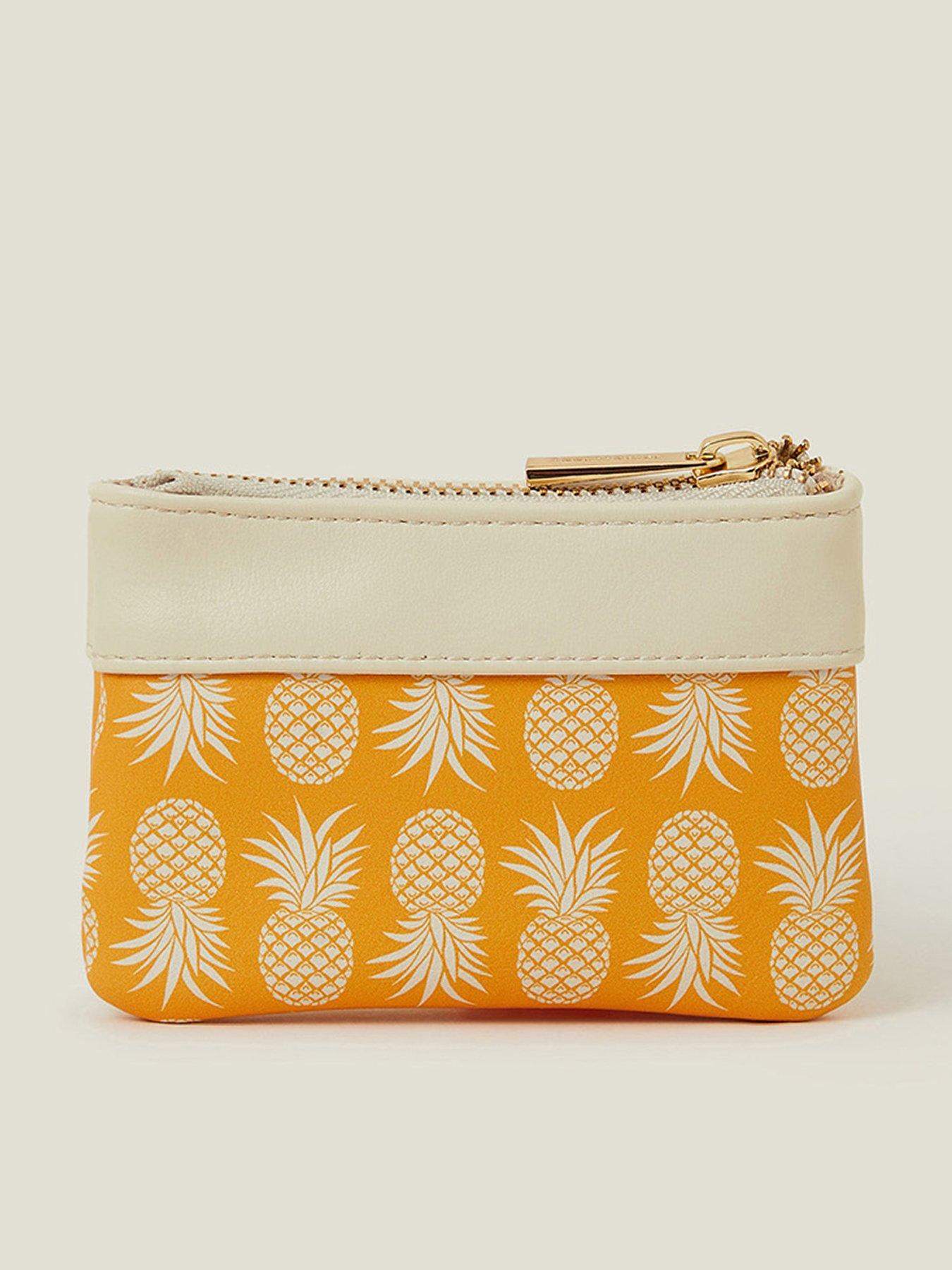 undefined Pineapple Coin Purse - Yellow