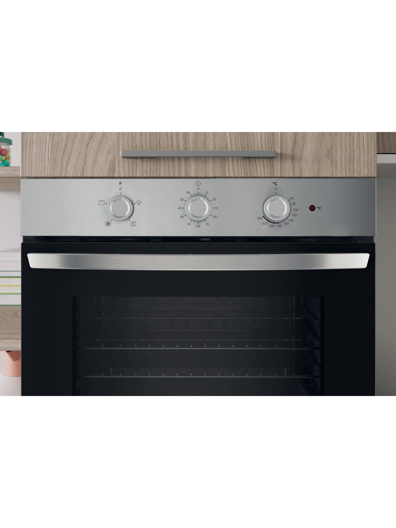 Image 4 of 7 of Indesit DII 10D B - Double Oven - Black