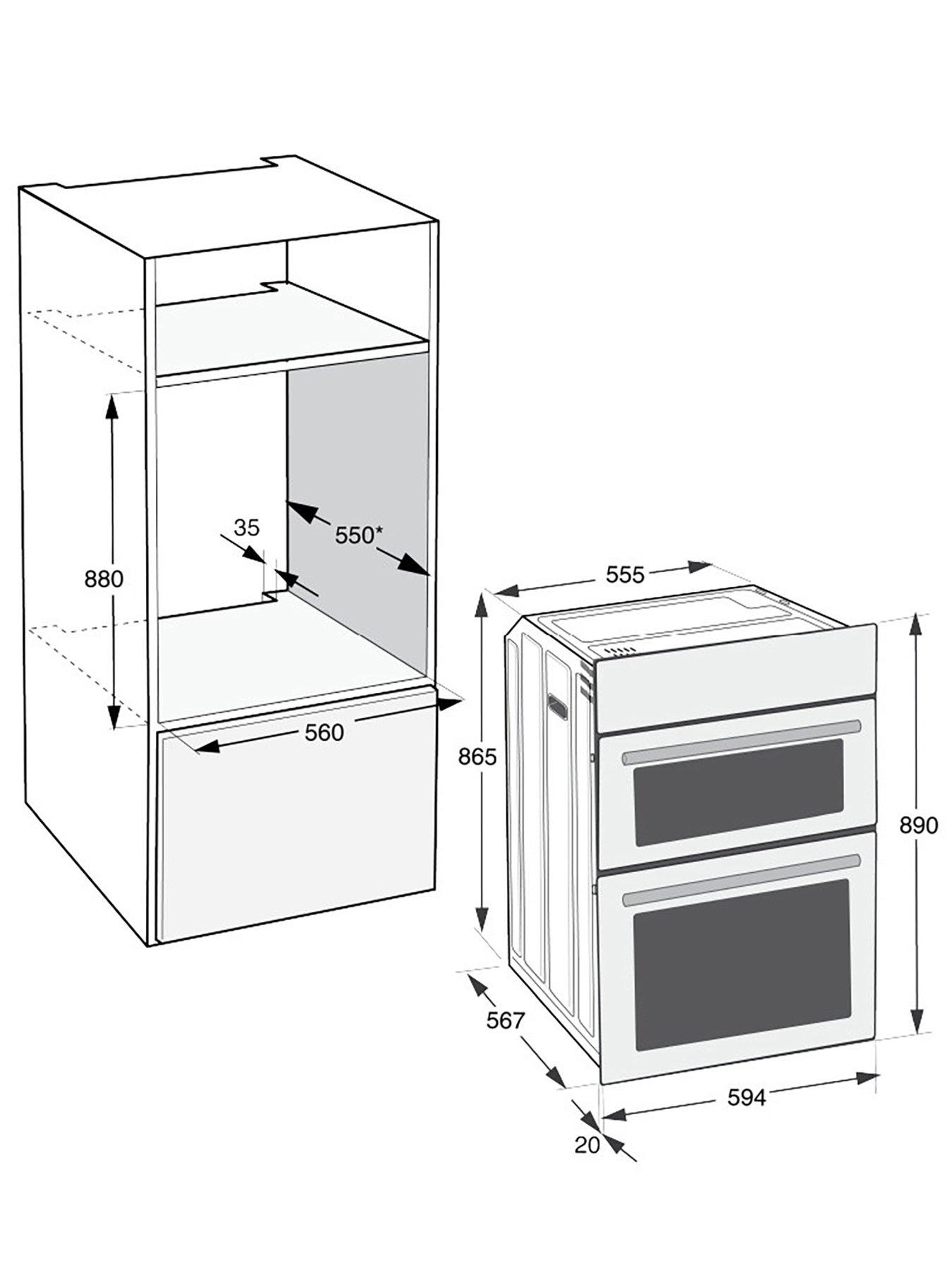 Image 7 of 7 of Indesit DII 10D IX - Double Oven - Silver