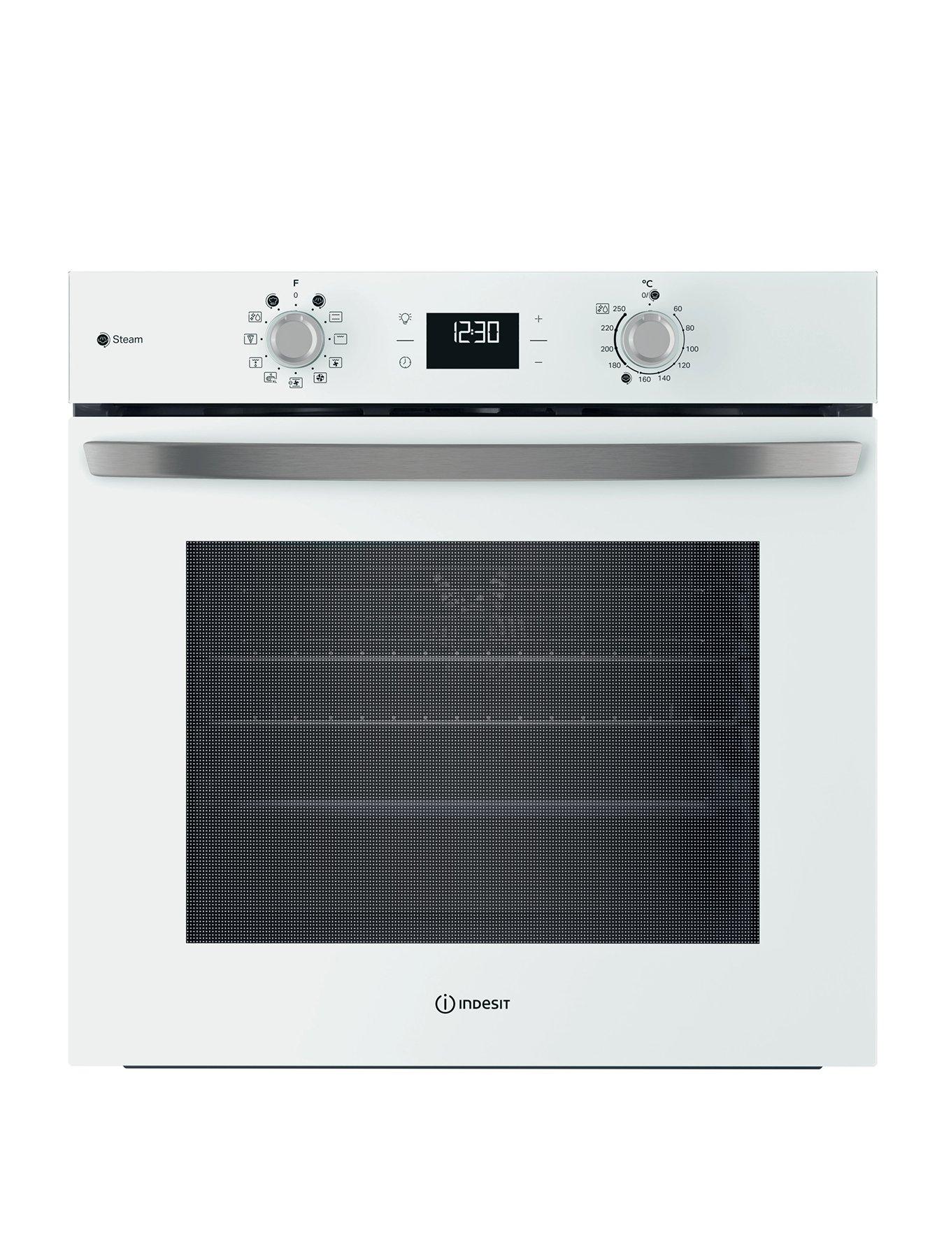 undefined Indesit - IO 258HS W UK - Turn&Go Single Oven with Steam Technology - White