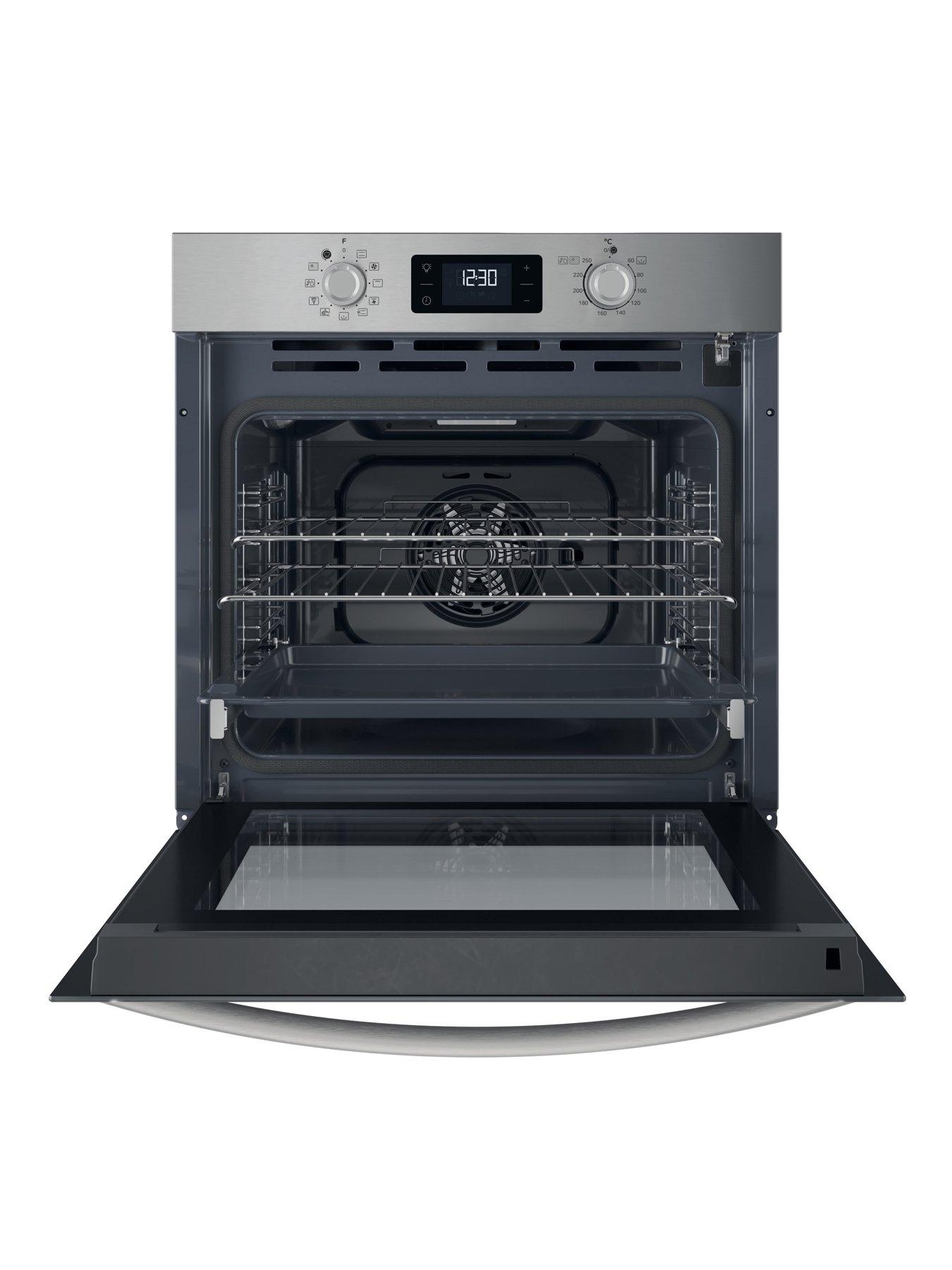 Image 2 of 7 of Indesit IO 278P1 X UK - Turn&amp;Go Single Oven - Silver
