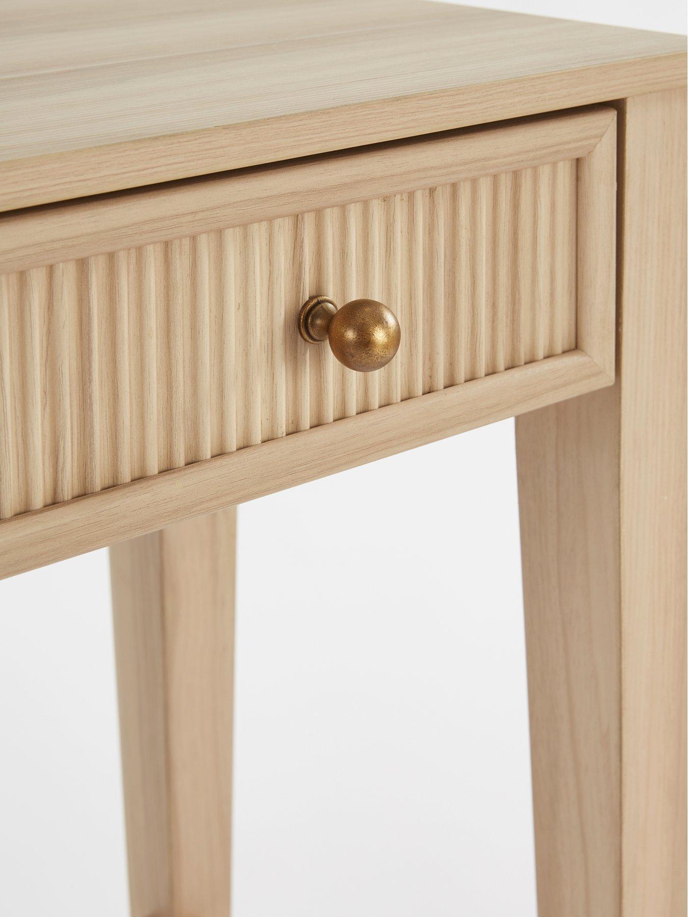 Image 5 of 7 of Michelle Keegan Home Lindley Console Table - Oak - FSC&reg; Certified