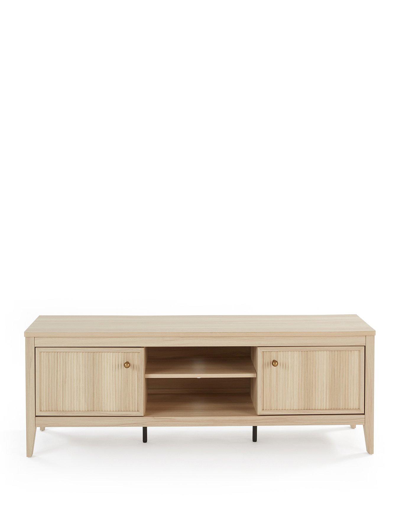Image 2 of 7 of Michelle Keegan Home Lindley TV&nbsp;Unit - fits up to 60 inch TV - Oak - FSC&reg; Certified