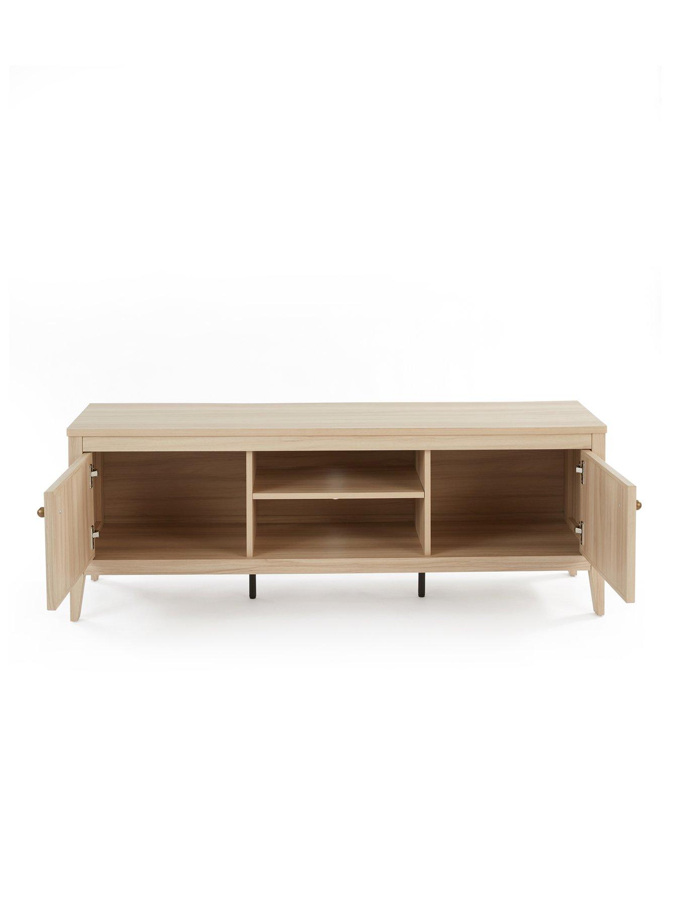 Image 4 of 7 of Michelle Keegan Home Lindley TV&nbsp;Unit - fits up to 60 inch TV - Oak - FSC&reg; Certified
