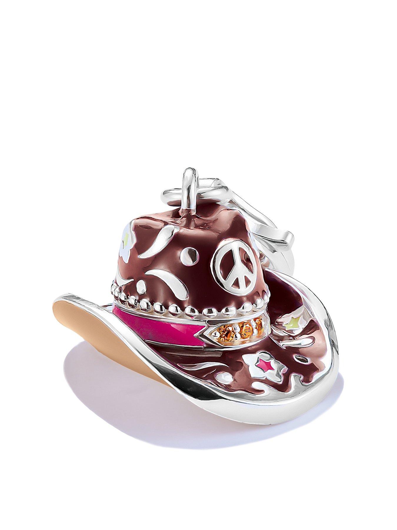 undefined Charm Cowboy Hat - Multi