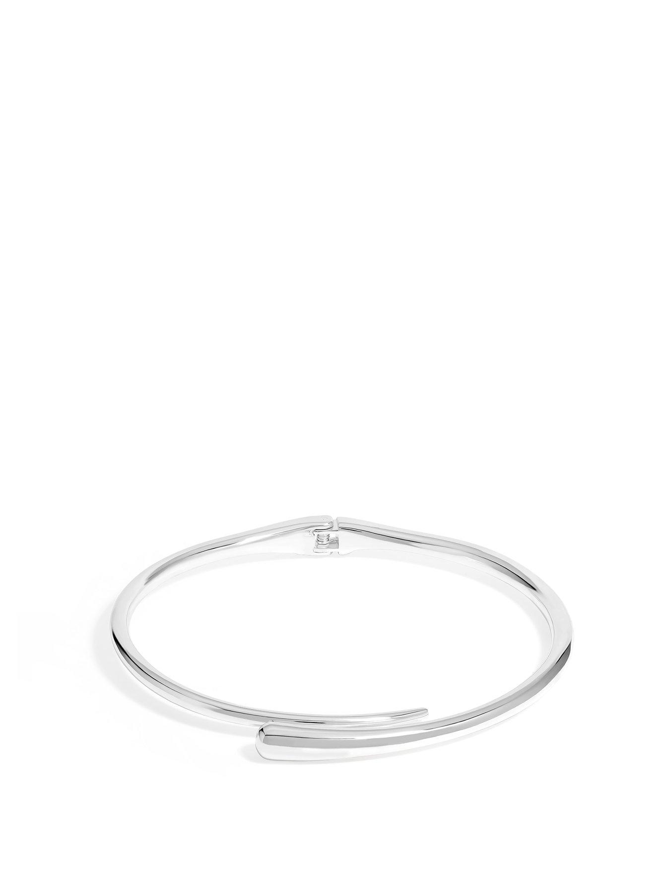 undefined Jon Richard Silver Plated Torque Necklace