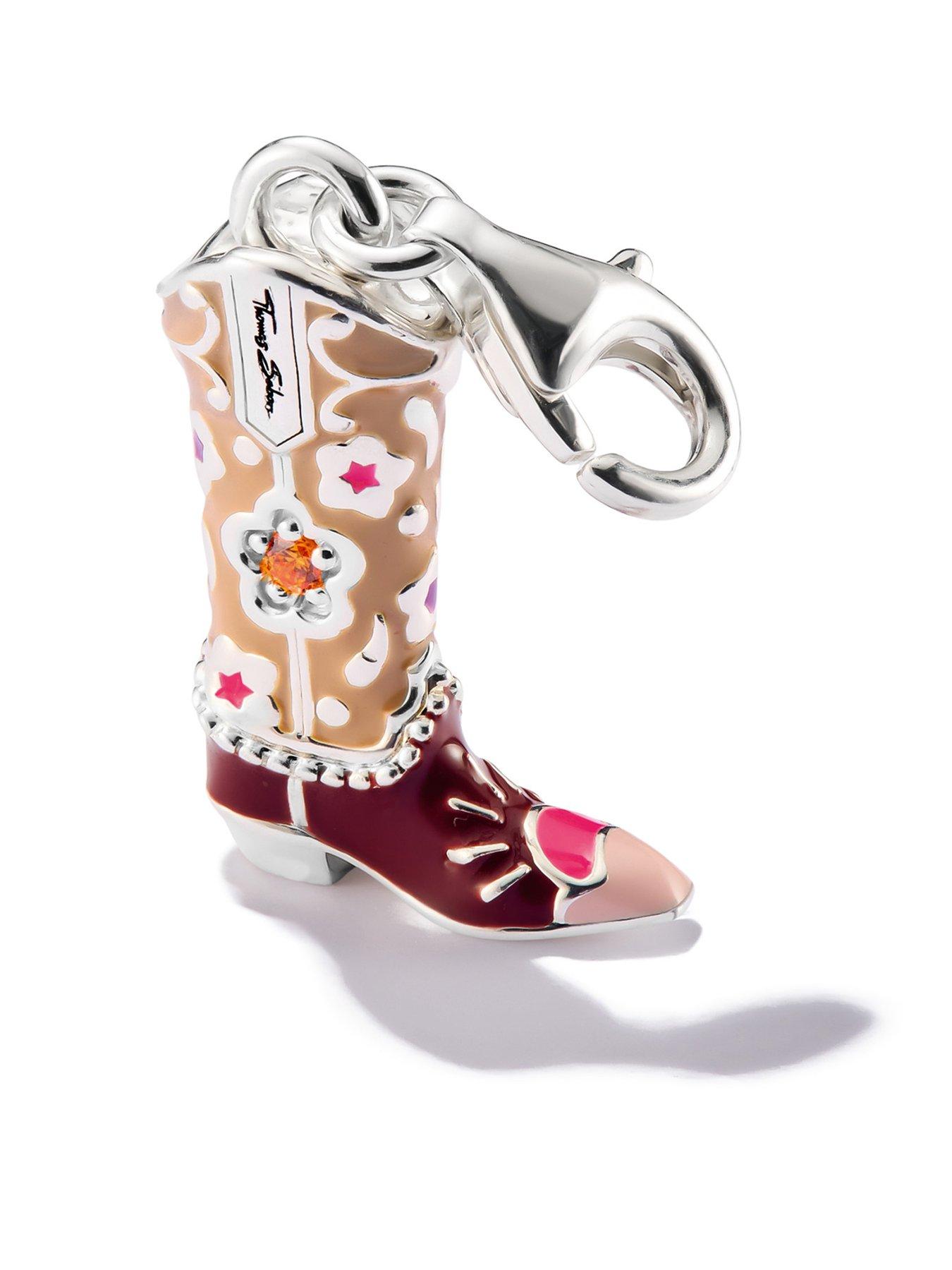 undefined Cowboy Boot Charm - Multi