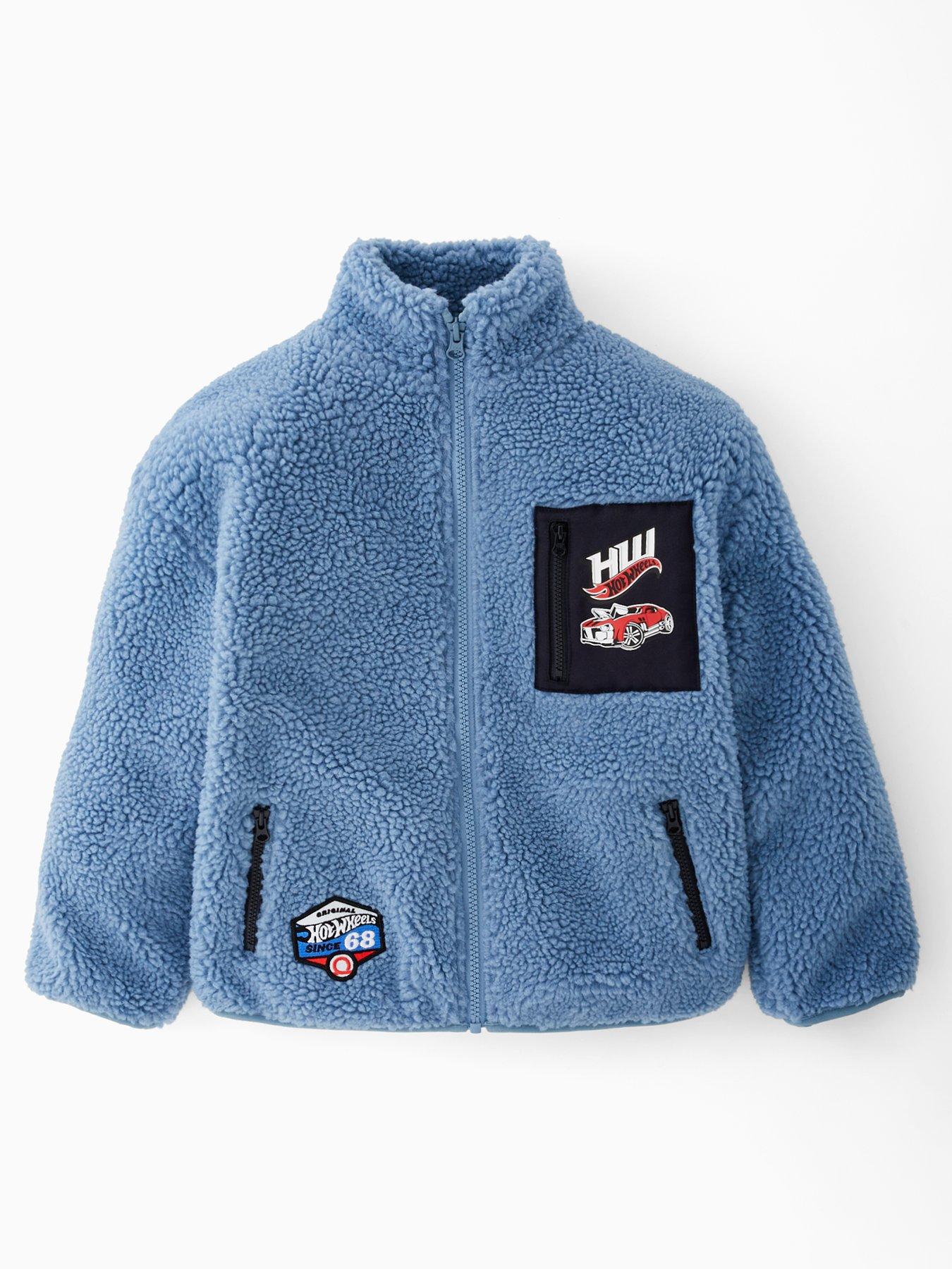 Image 1 of 4 of Hot Wheels Borg Jacket - Blue