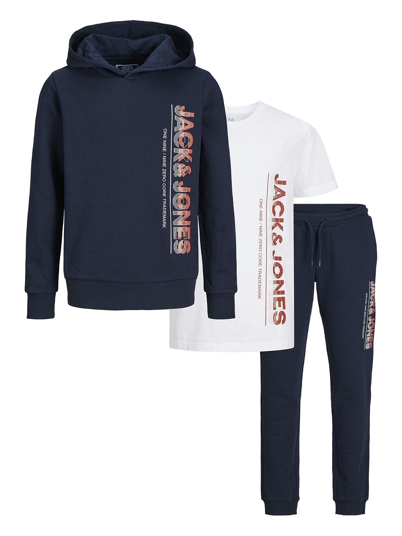 JACK&JONES JUNIOR JCOMOUNTAIN Logo Sweat Crew Neck SN