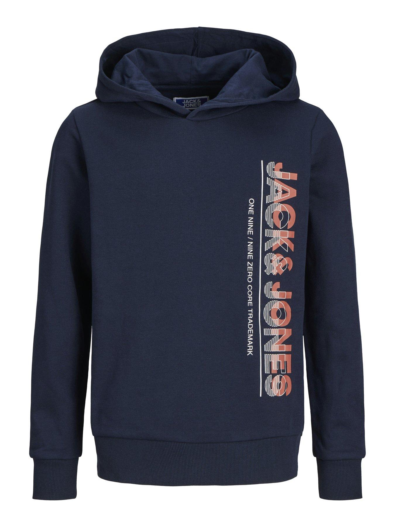 Jack & Jones Junior JJMAKOTO HOOD SET - Tuta - black/nero