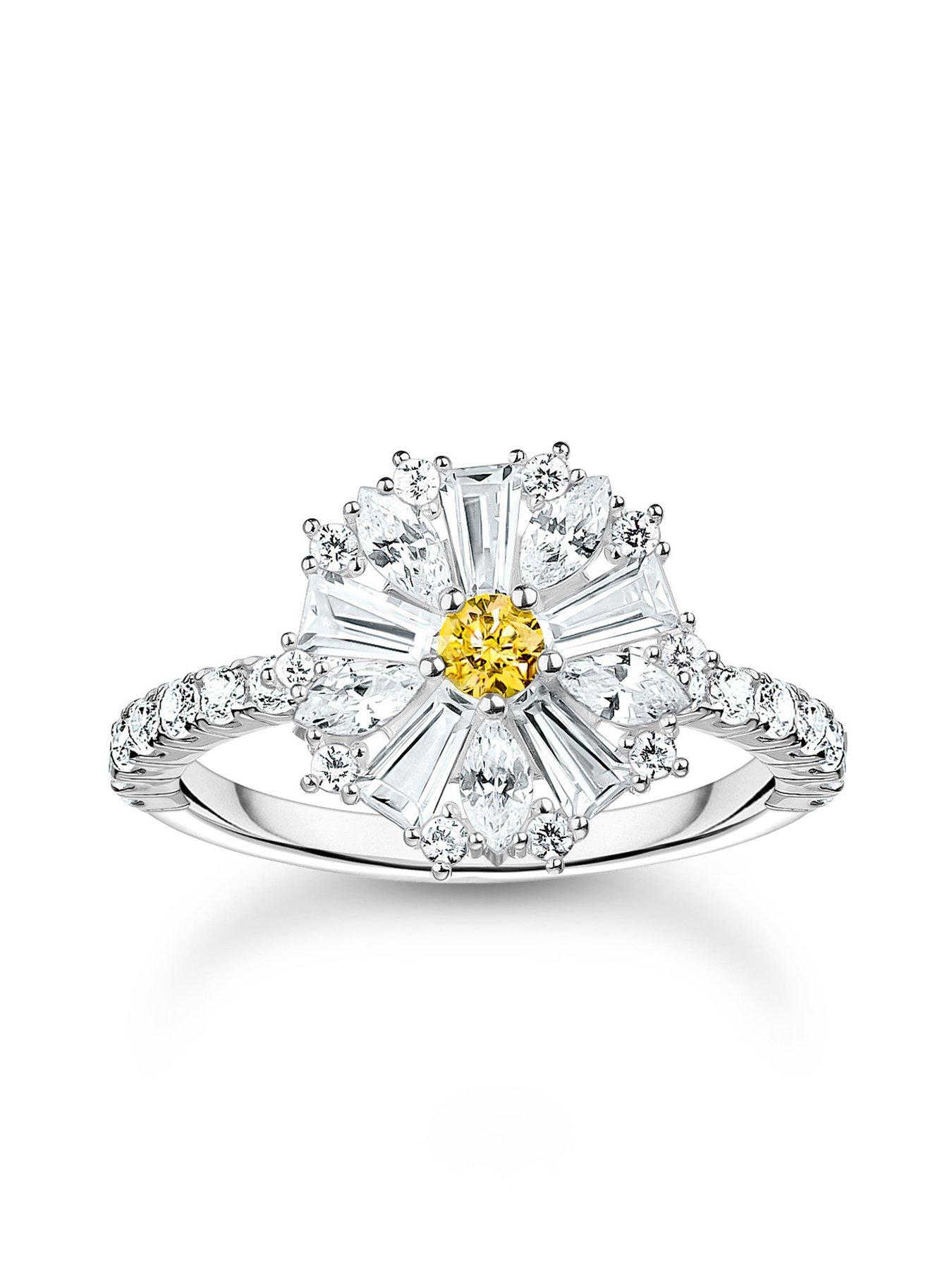 undefined Lovely Daisy cocktail ring