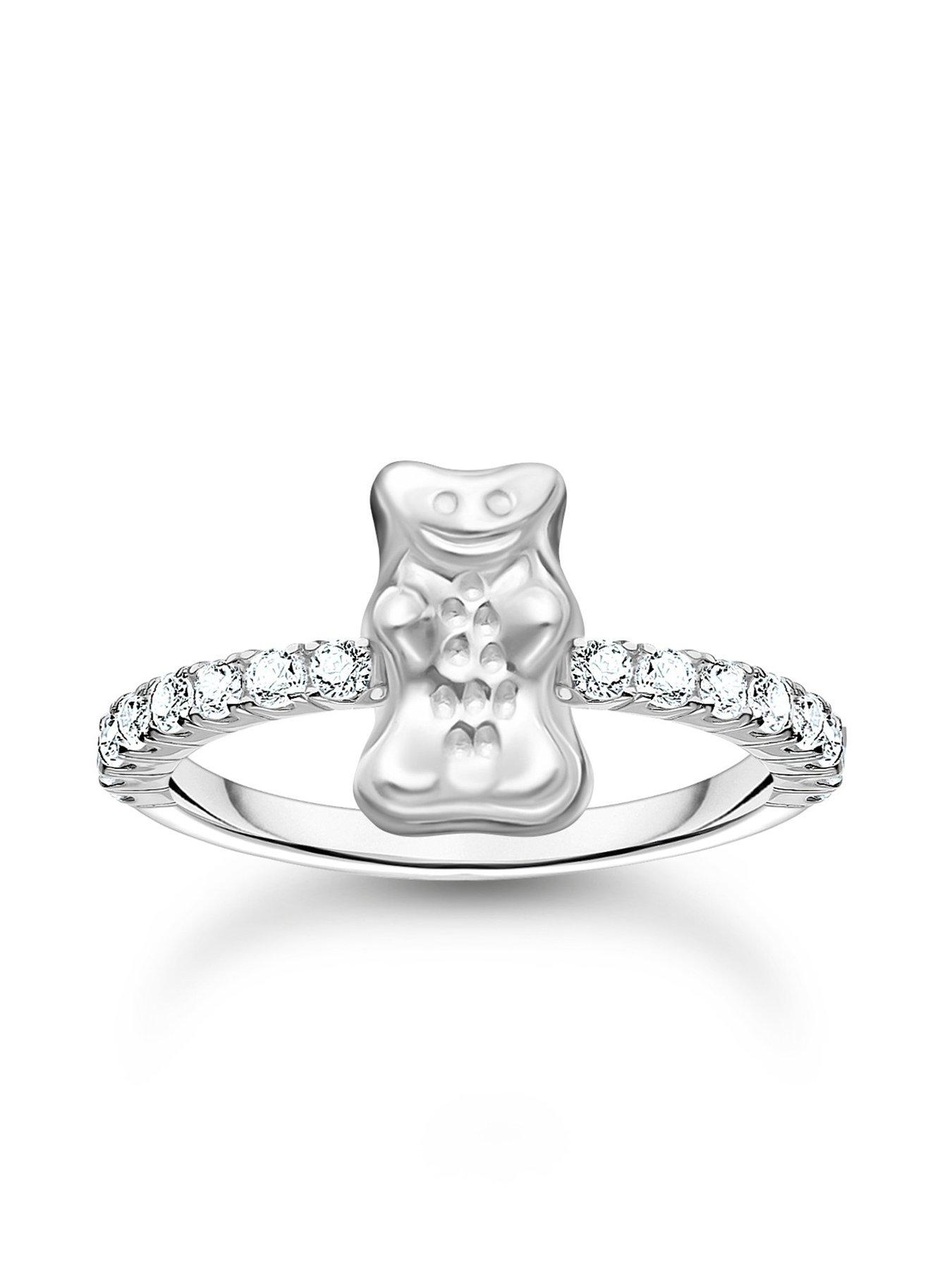 undefined x HARIBO: Ring with Goldbears silver