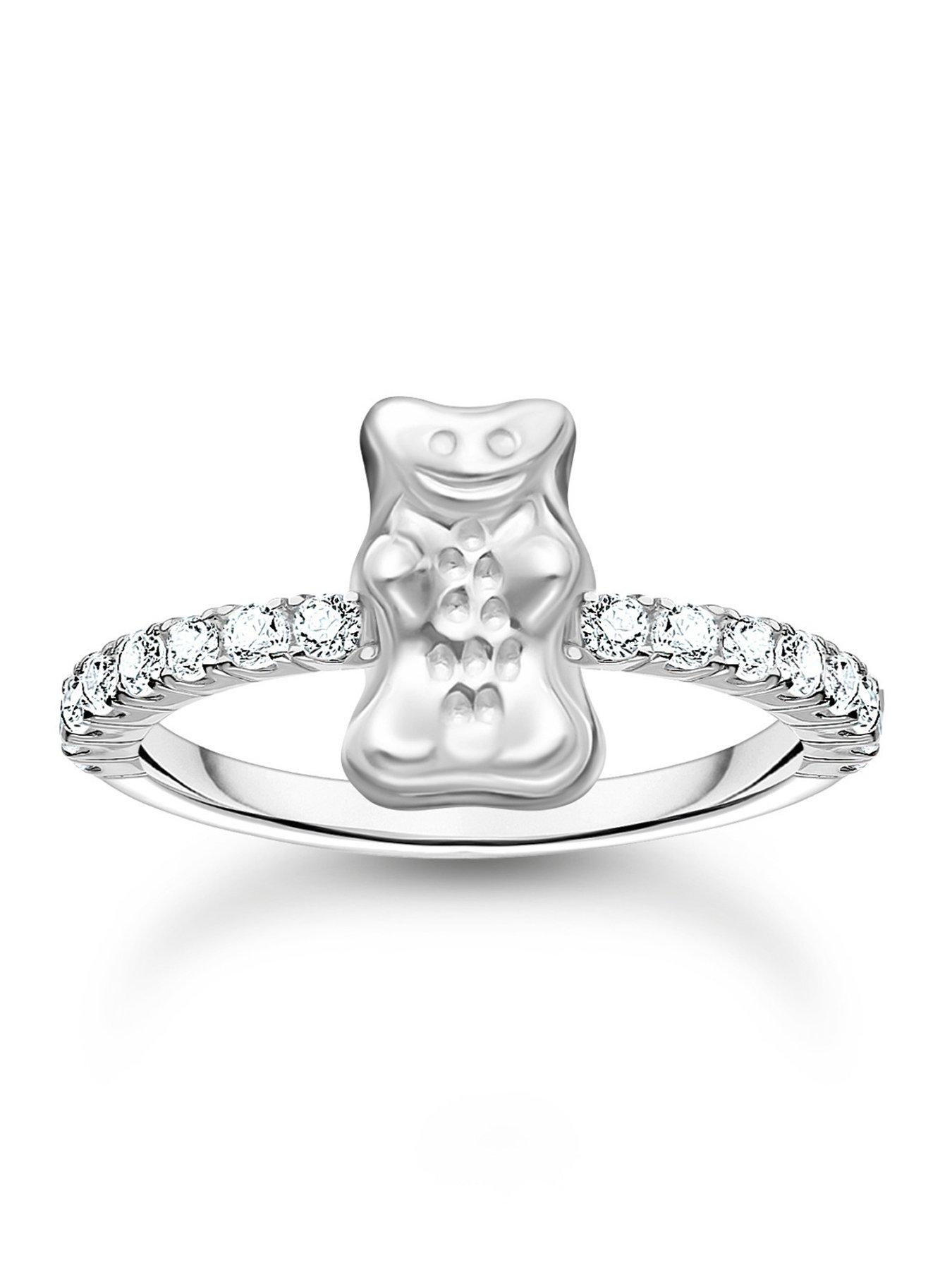 Thomas Sabo x HARIBO: Ring with Goldbears silver