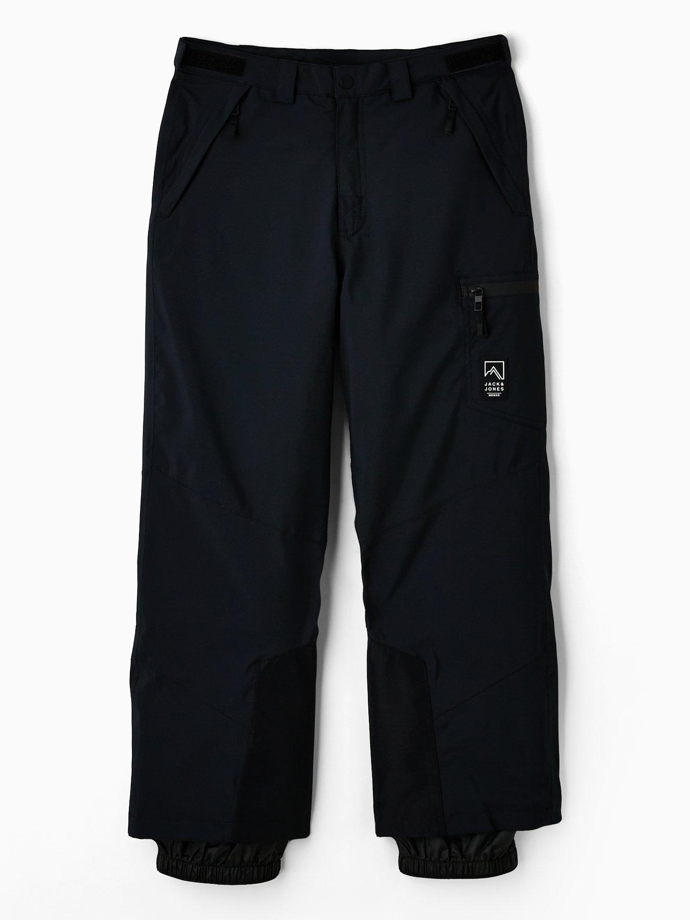 Jack & Jones Junior Boys Alpes Ski Pants - Black
