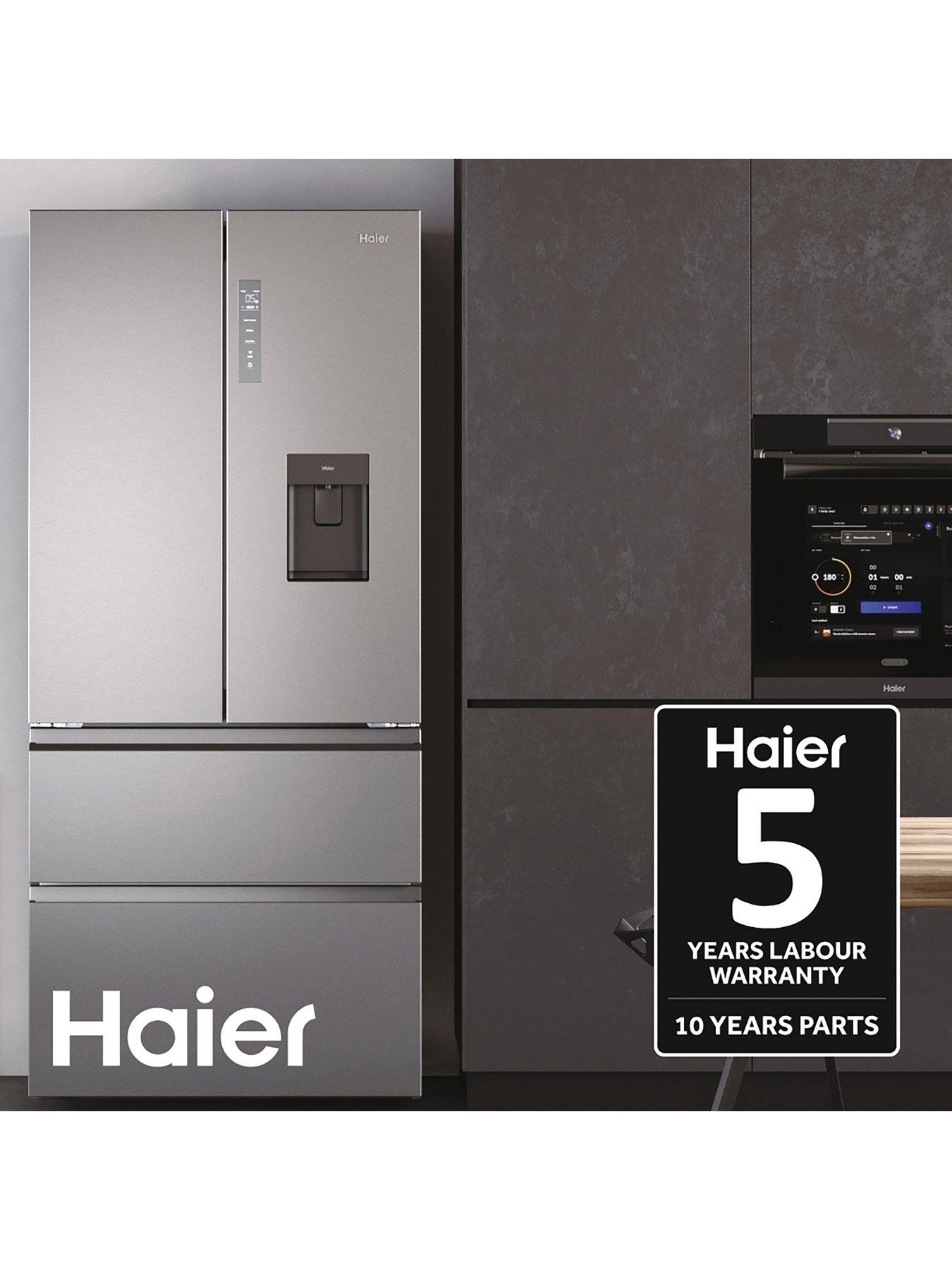 Image 6 of 7 of Haier SBS 90 Series 7 HSW79F18CIMM Plumbed Total No Frost American Fridge Freezer, Stainless Steel, C Rated