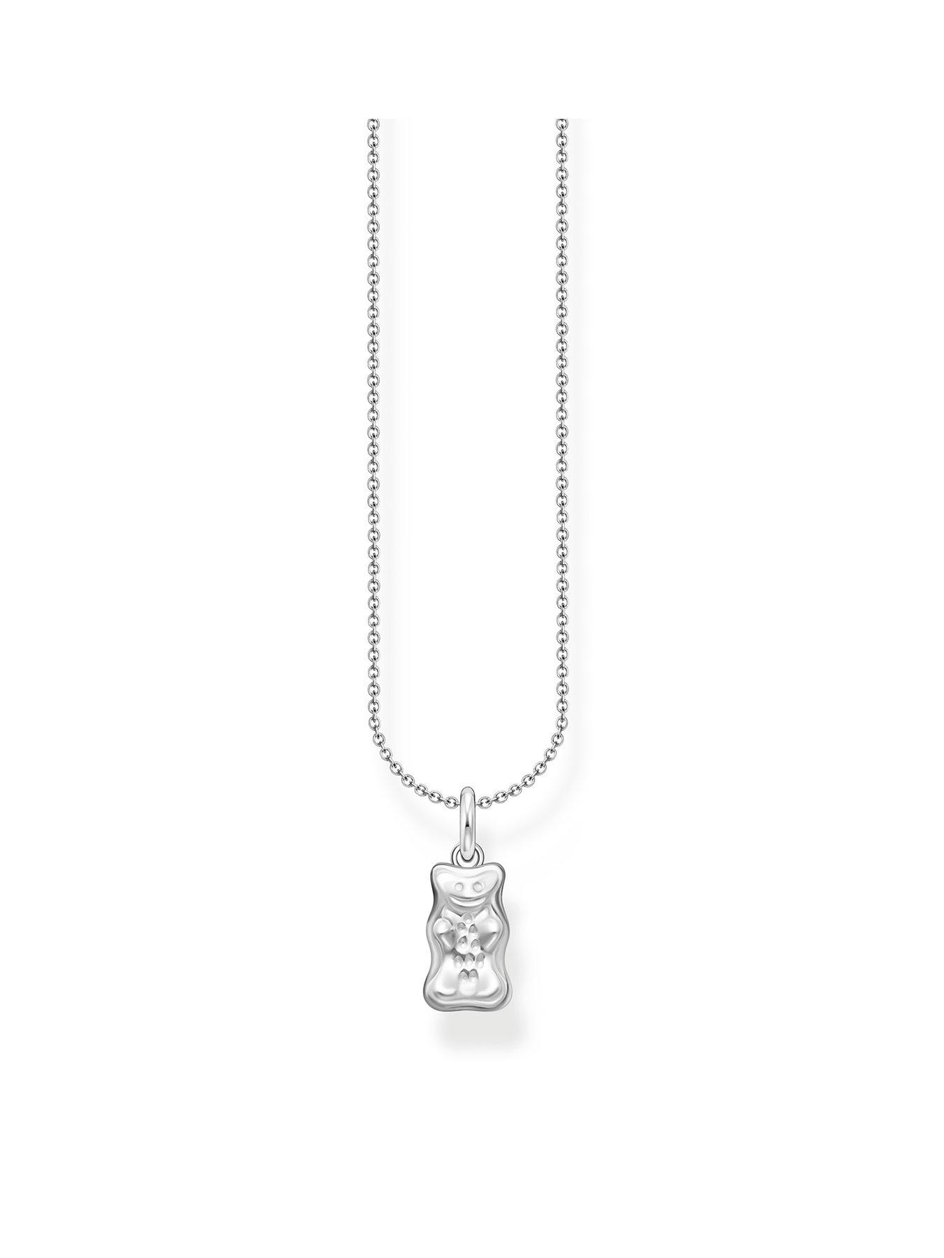 Thomas Sabo x HARIBO: Necklaces with Goldbears silver