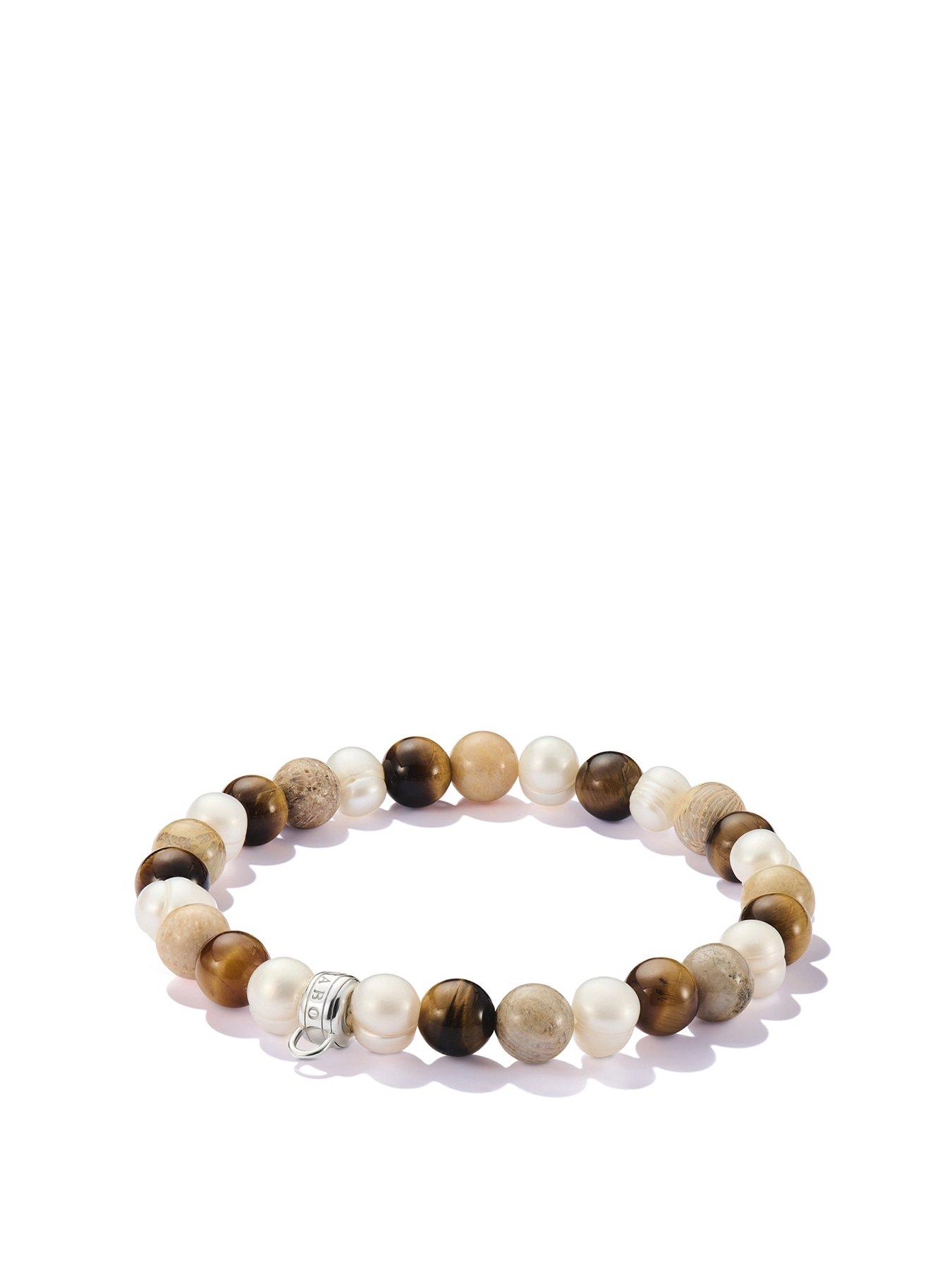 Thomas Sabo Bracelet With Daisy Jasper Beads - Multi