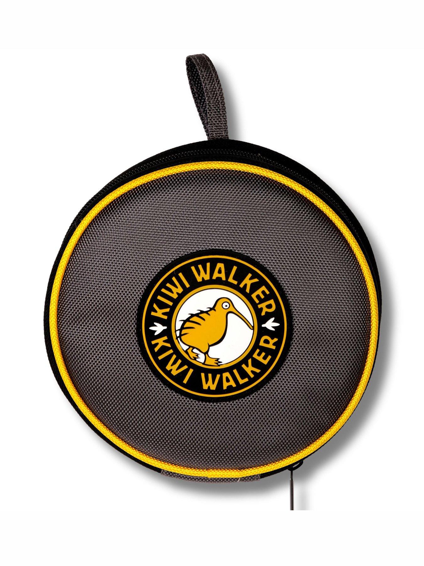 Image 5 of 5 of Kiwi Walker Double Travel Bowl - slowfeeder - Orange