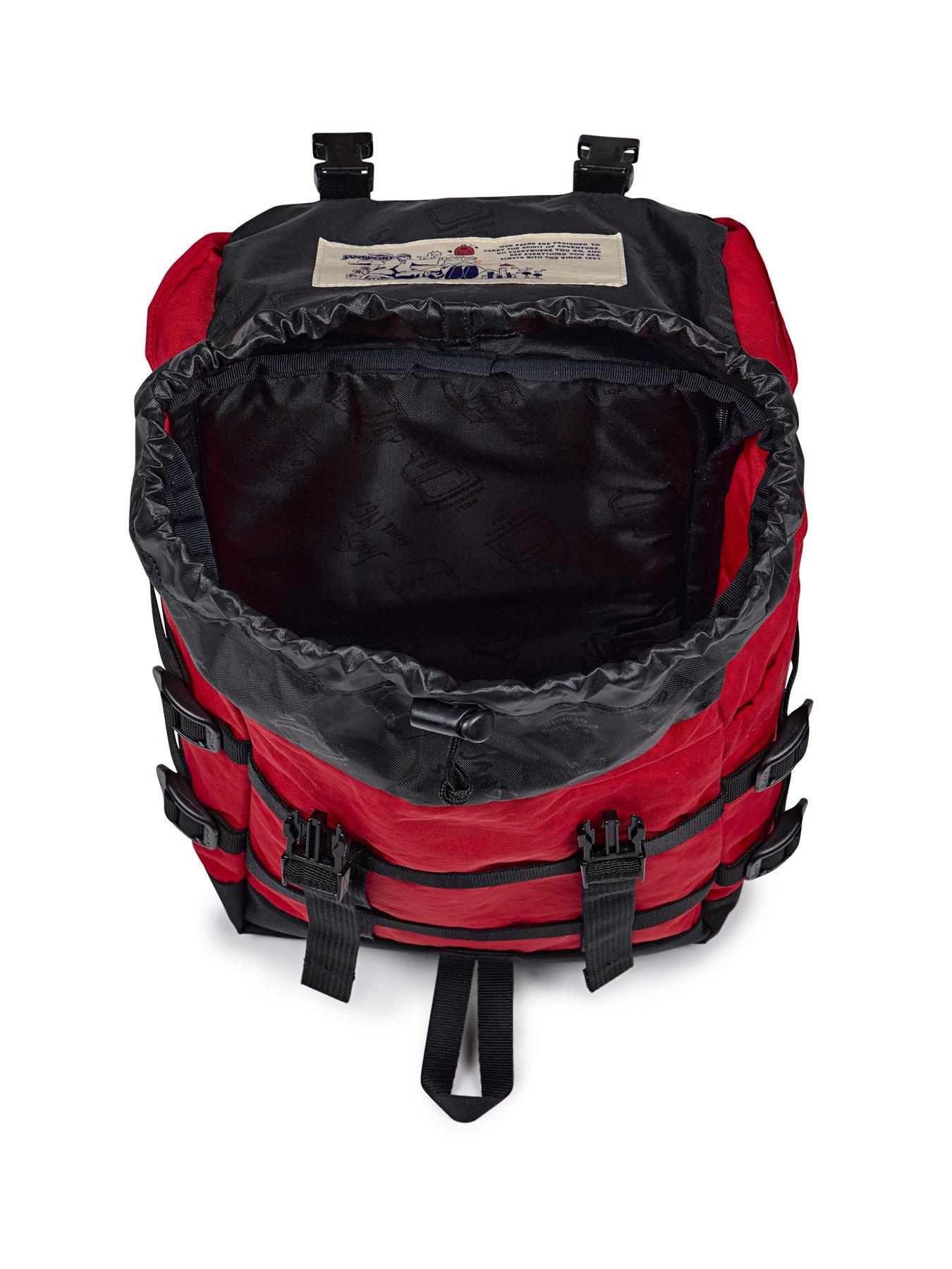Image 4 of 7 of JanSport Mini Skip Backpack - Red/Blue