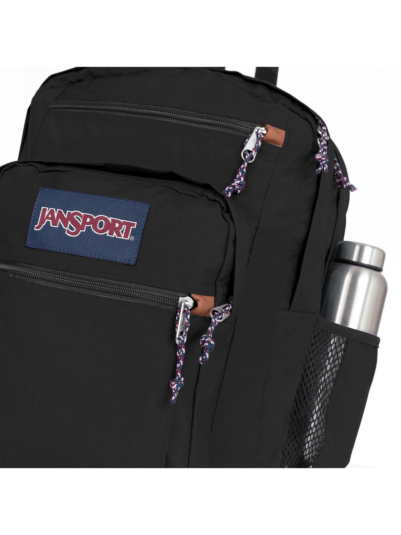 Image 4 of 6 of JanSport Cool Student Black Backpack - Black