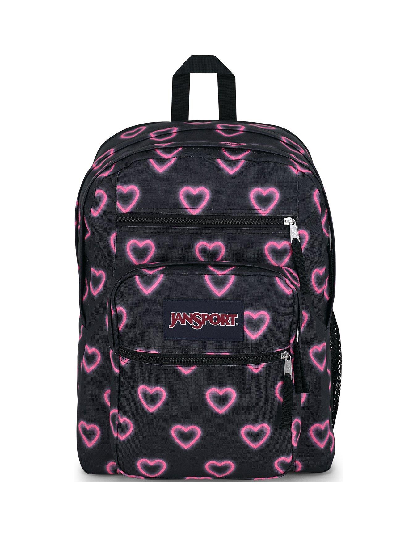 undefined Big Student HAPPY HEARTS BLACK
