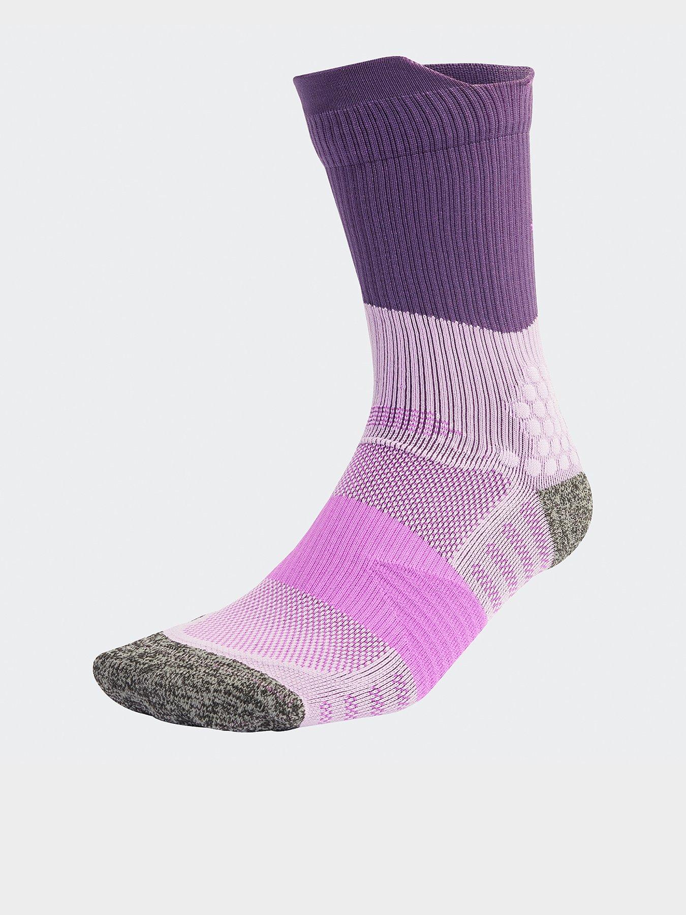 adidas Unisex Runxboost Socks 1 Pair - Purple