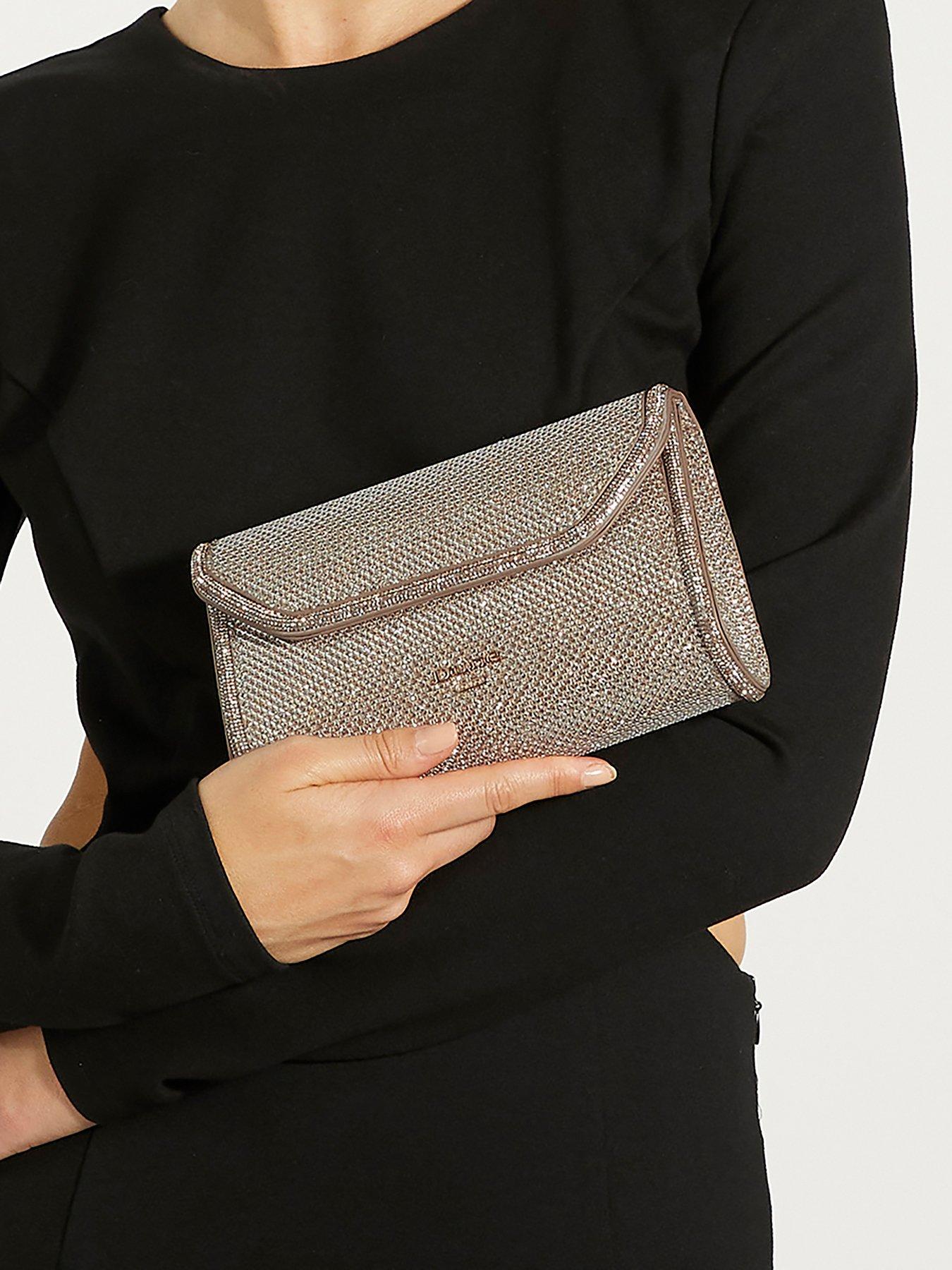 Dune London Bellini Chain Handle Shoulder Bag - Gold