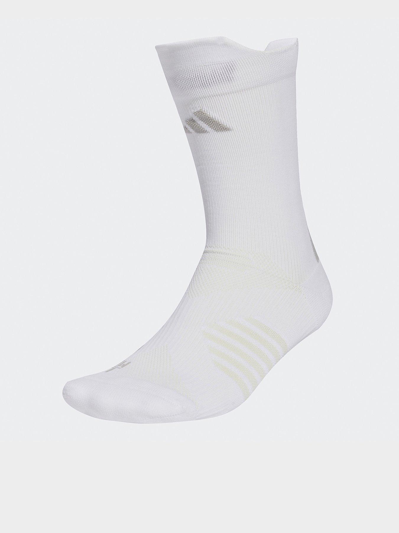 adidas Unisex Running Climacool Socks - White