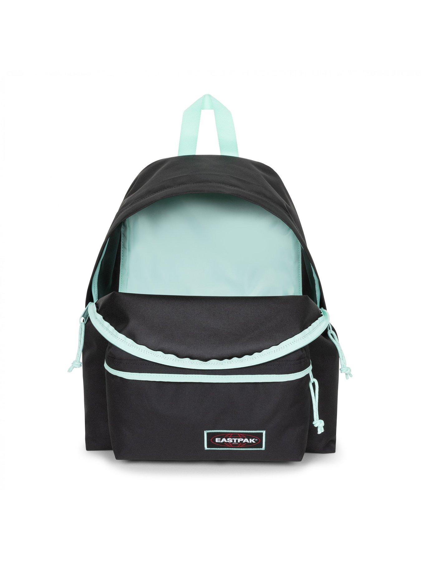 Image 3 of 5 of Eastpak Padded Pak'r Kontrast Polar Backpack - Black/Turquoise