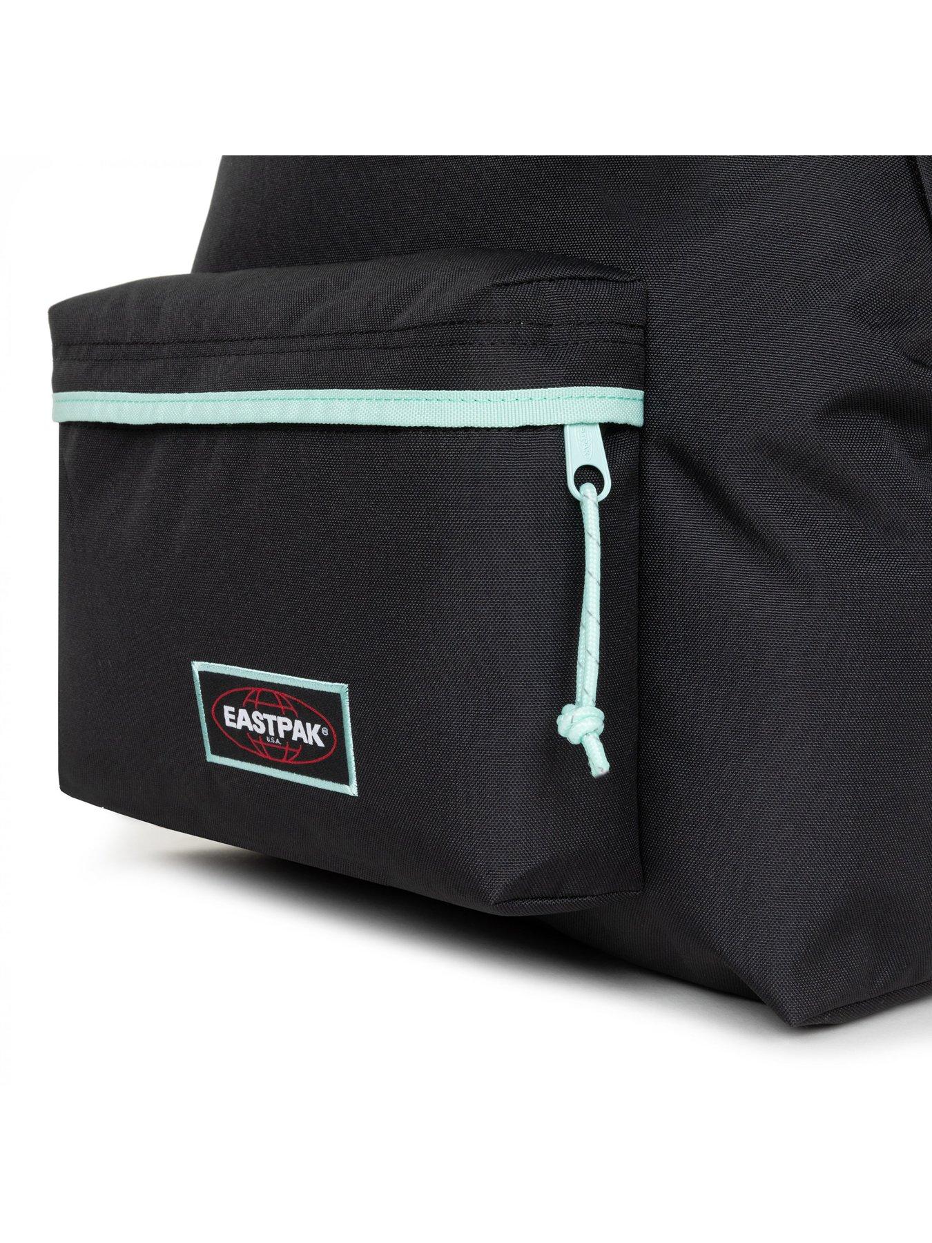Image 4 of 5 of Eastpak Padded Pak'r Kontrast Polar Backpack - Black/Turquoise